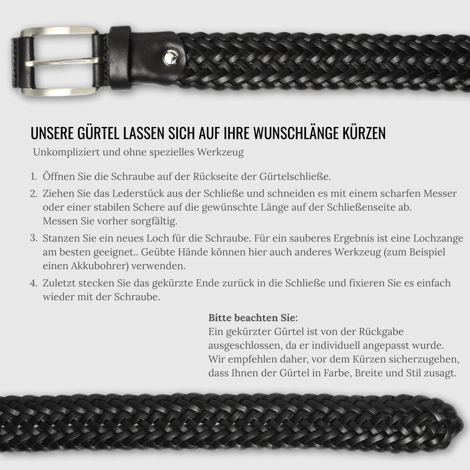 Belt Nizza Black