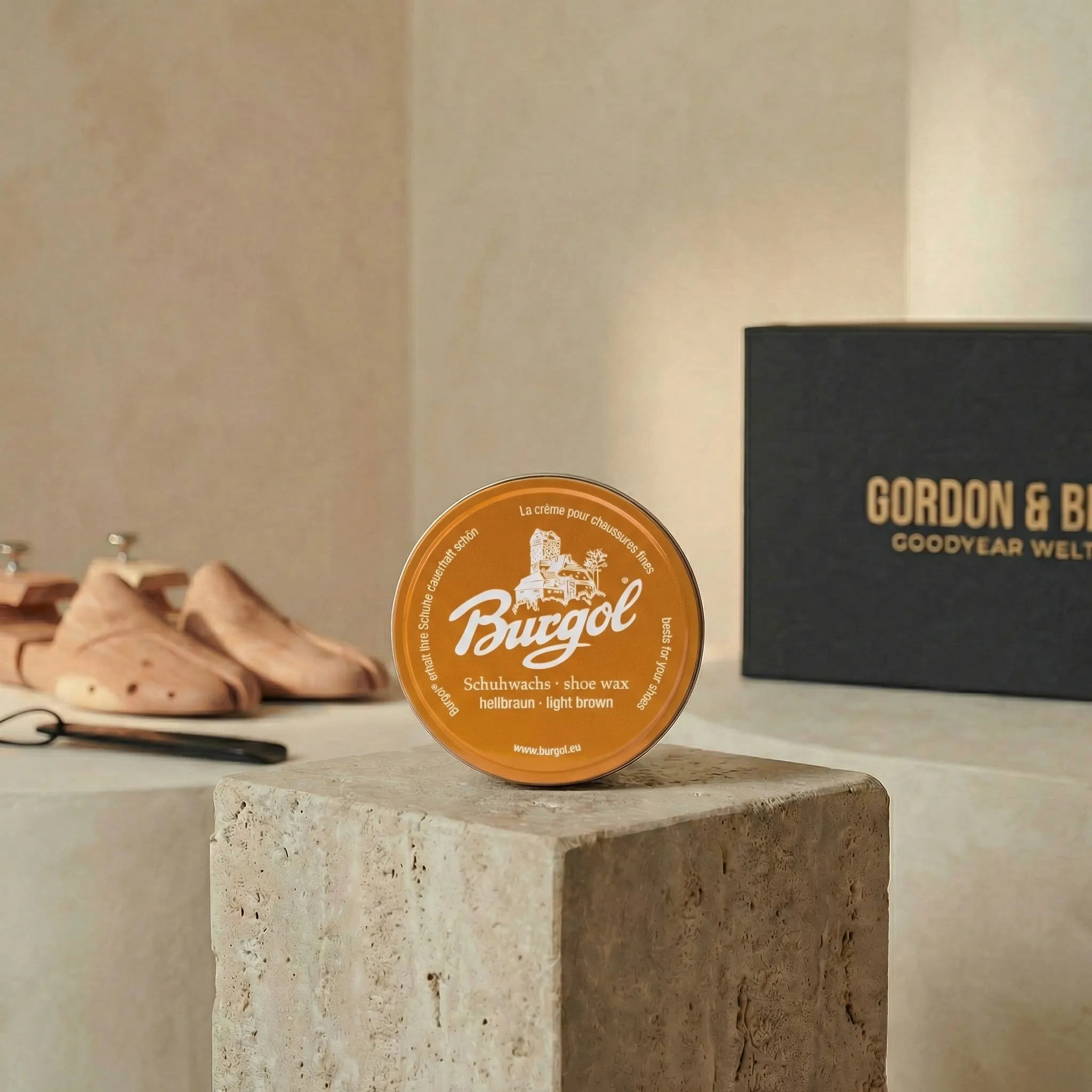 Burgol Schuhwachs Light Brown