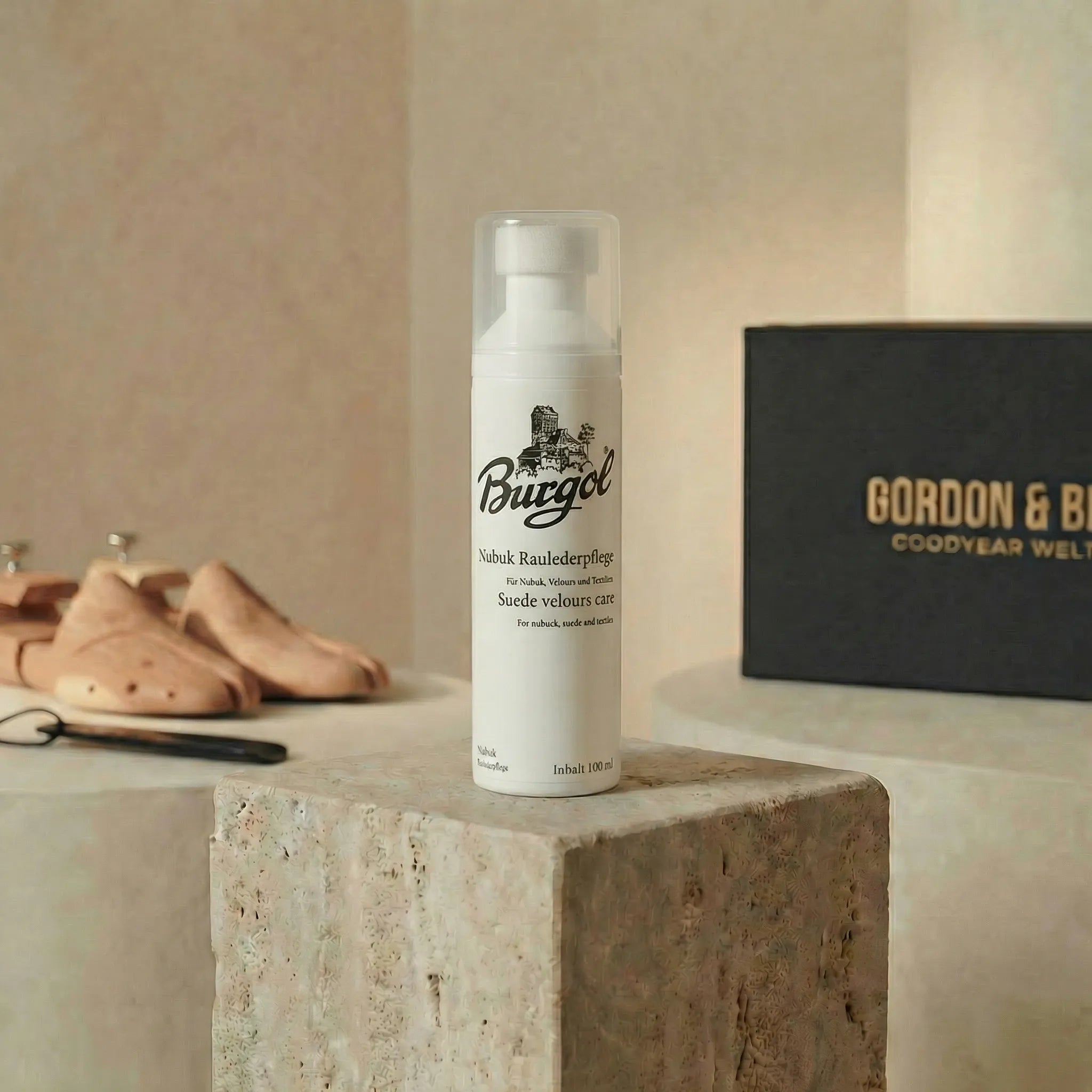 Burgol Nubuk Raulederpflege Farblos