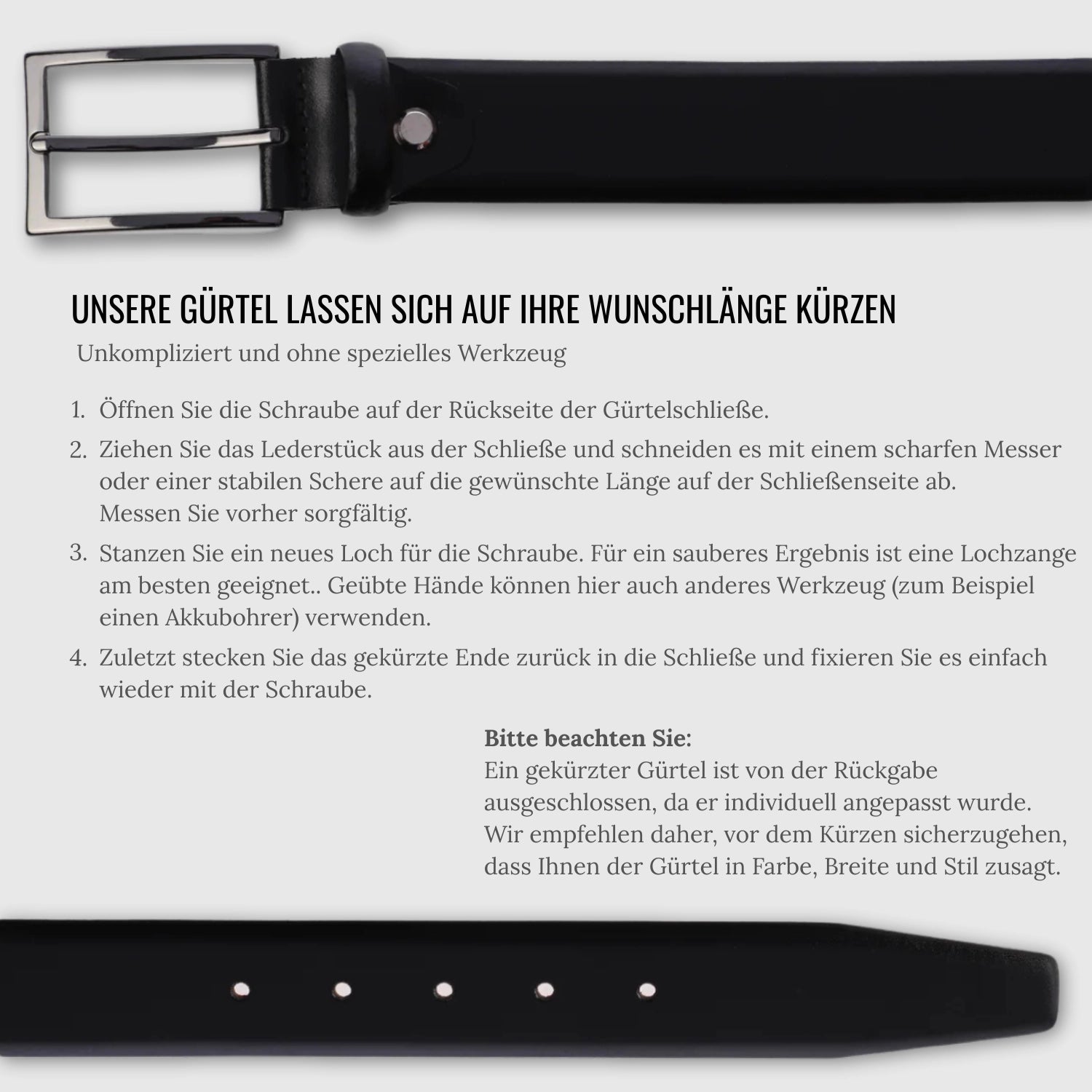 Belt Dublin Black