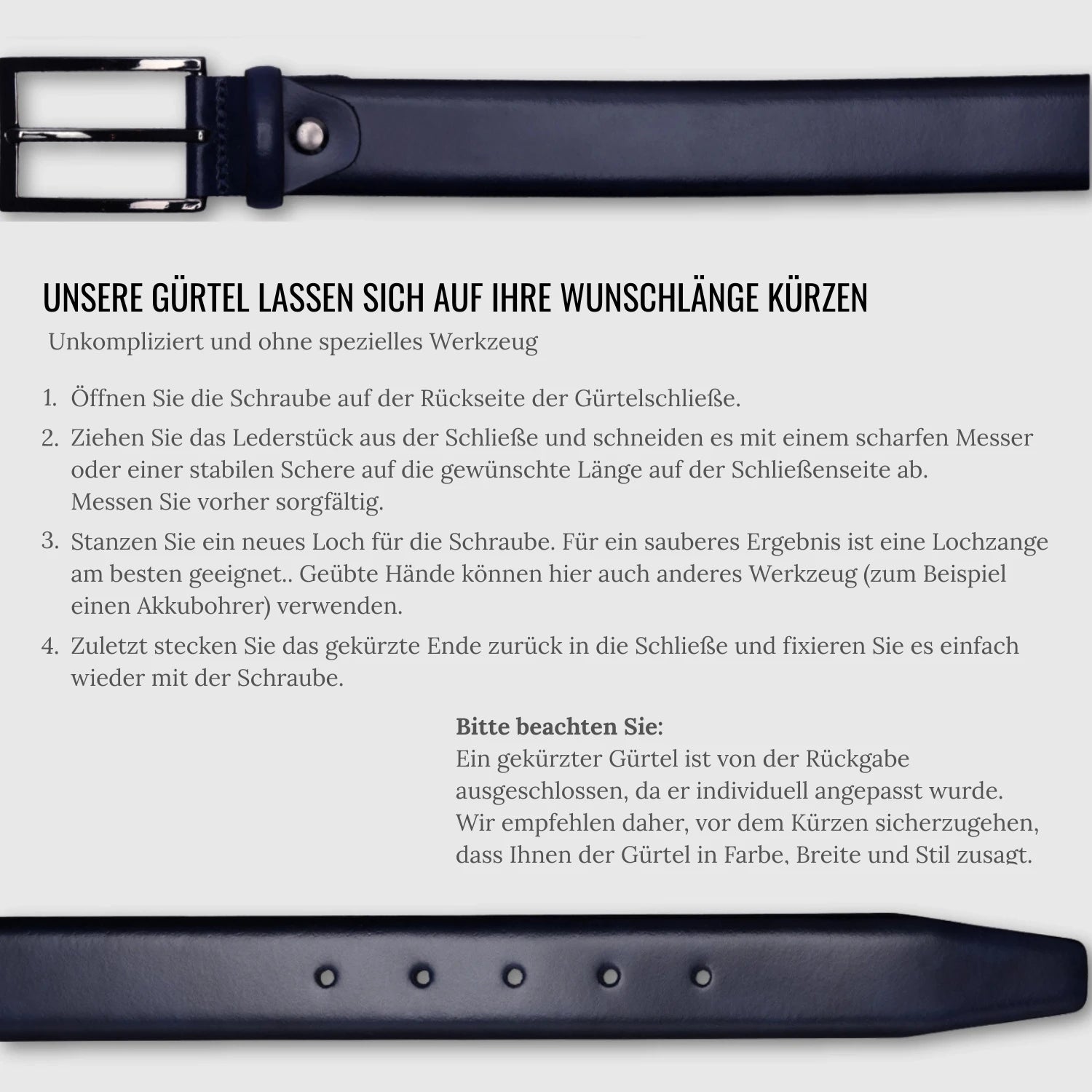 Belt Dublin Navy