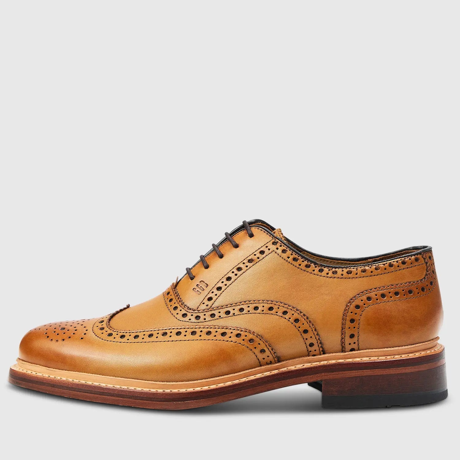 Levet Torino Full-Brogue Oxford Tan