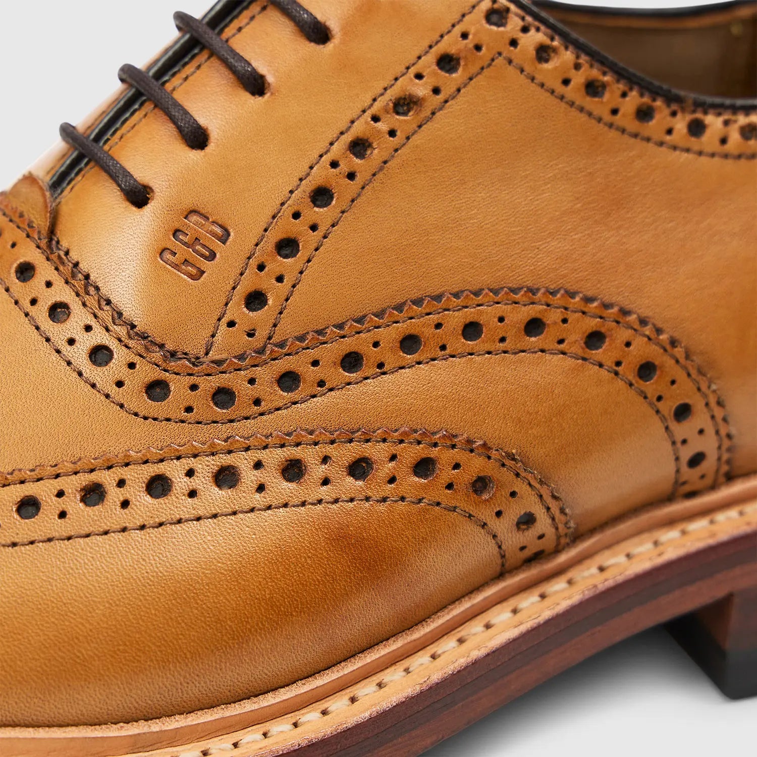 Levet Torino Full-Brogue Oxford Tan
