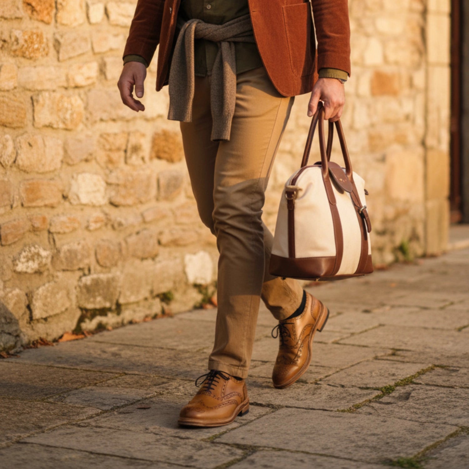 Levet Torino Full-Brogue Oxford Tan