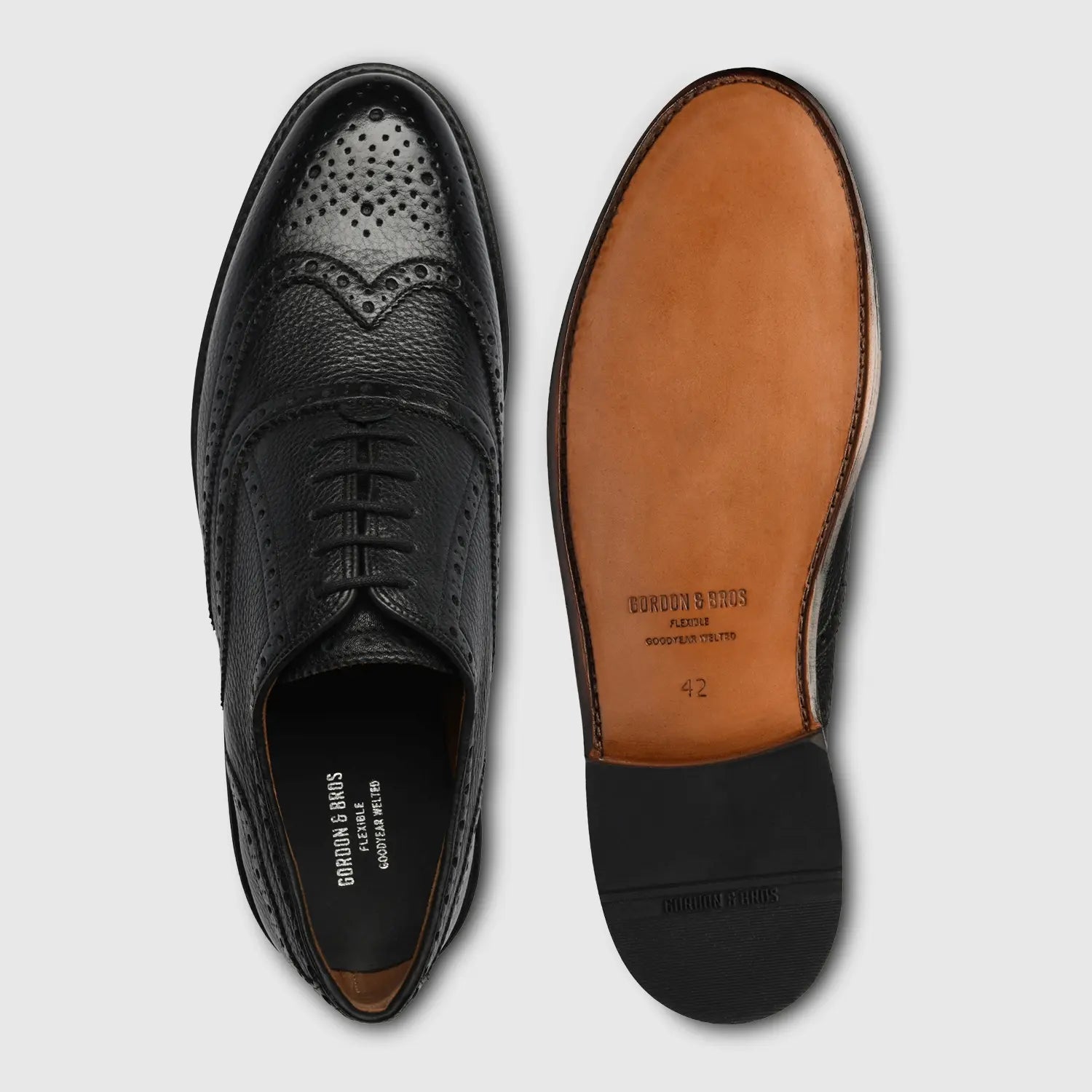 Levet Torino Full Brogue Oxford Tan