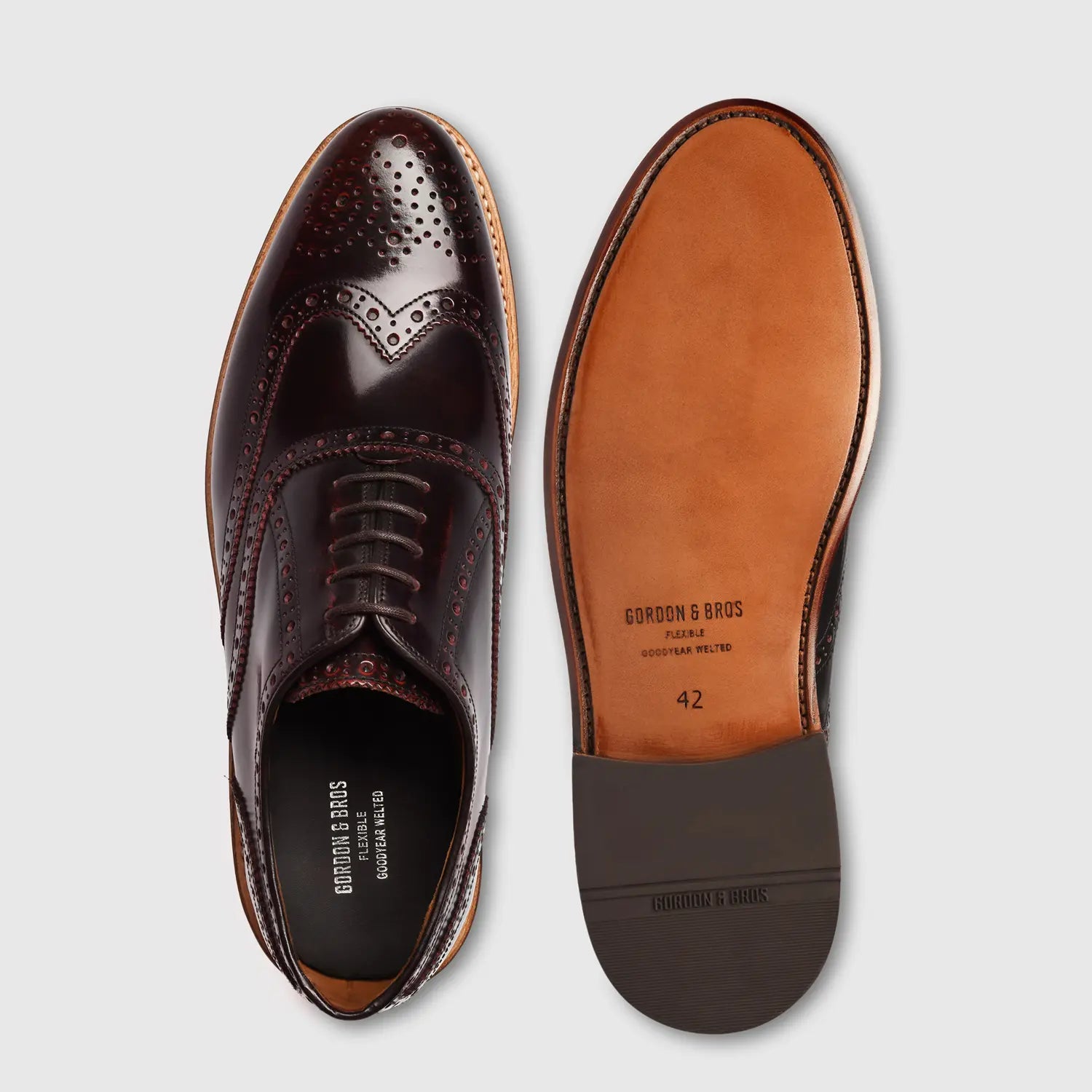 Levet | Rub Off | Oxford | Bordo