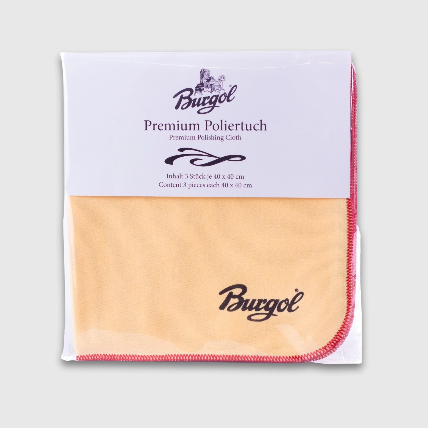 Burgol Premium Poliertuch - 3er Set