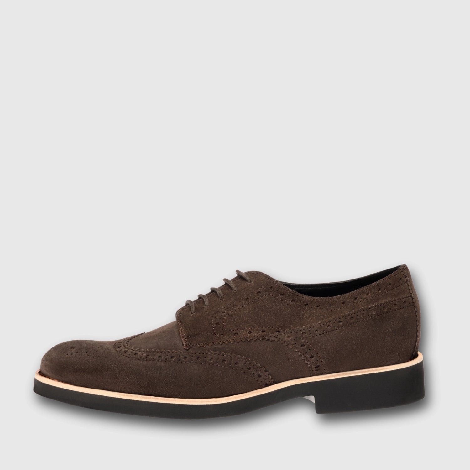 German Suede Dark Brown