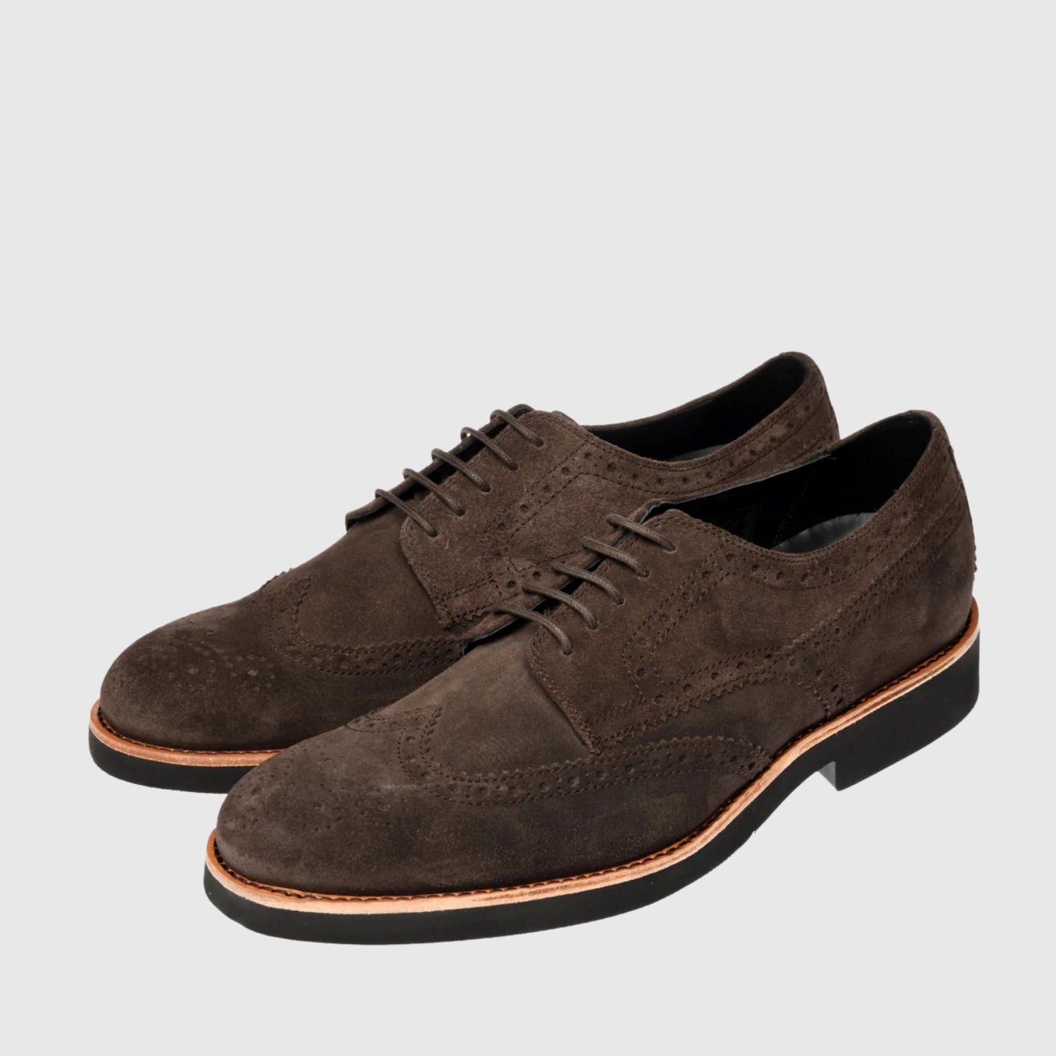 German Suede Dark Brown