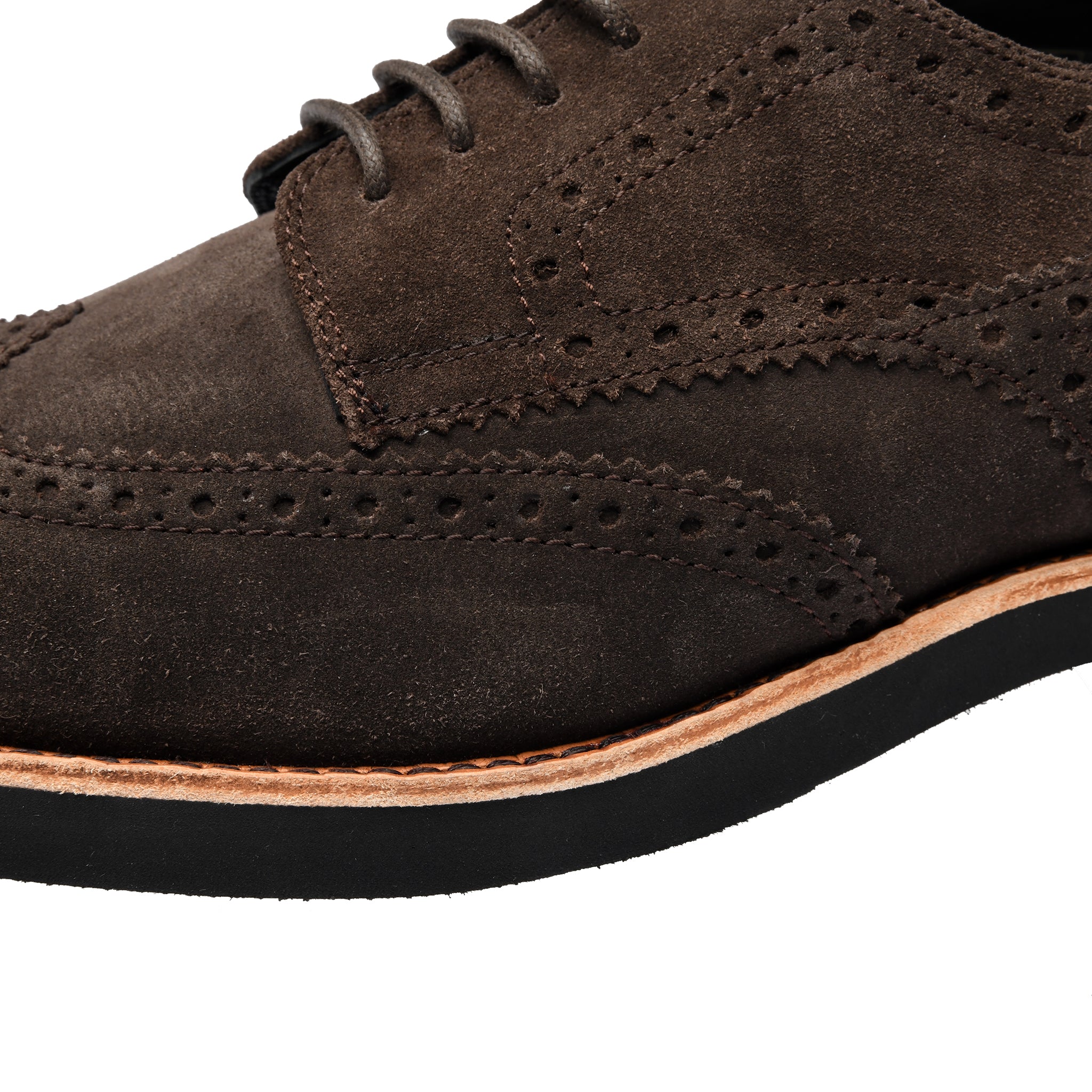 German Suede Dark Brown