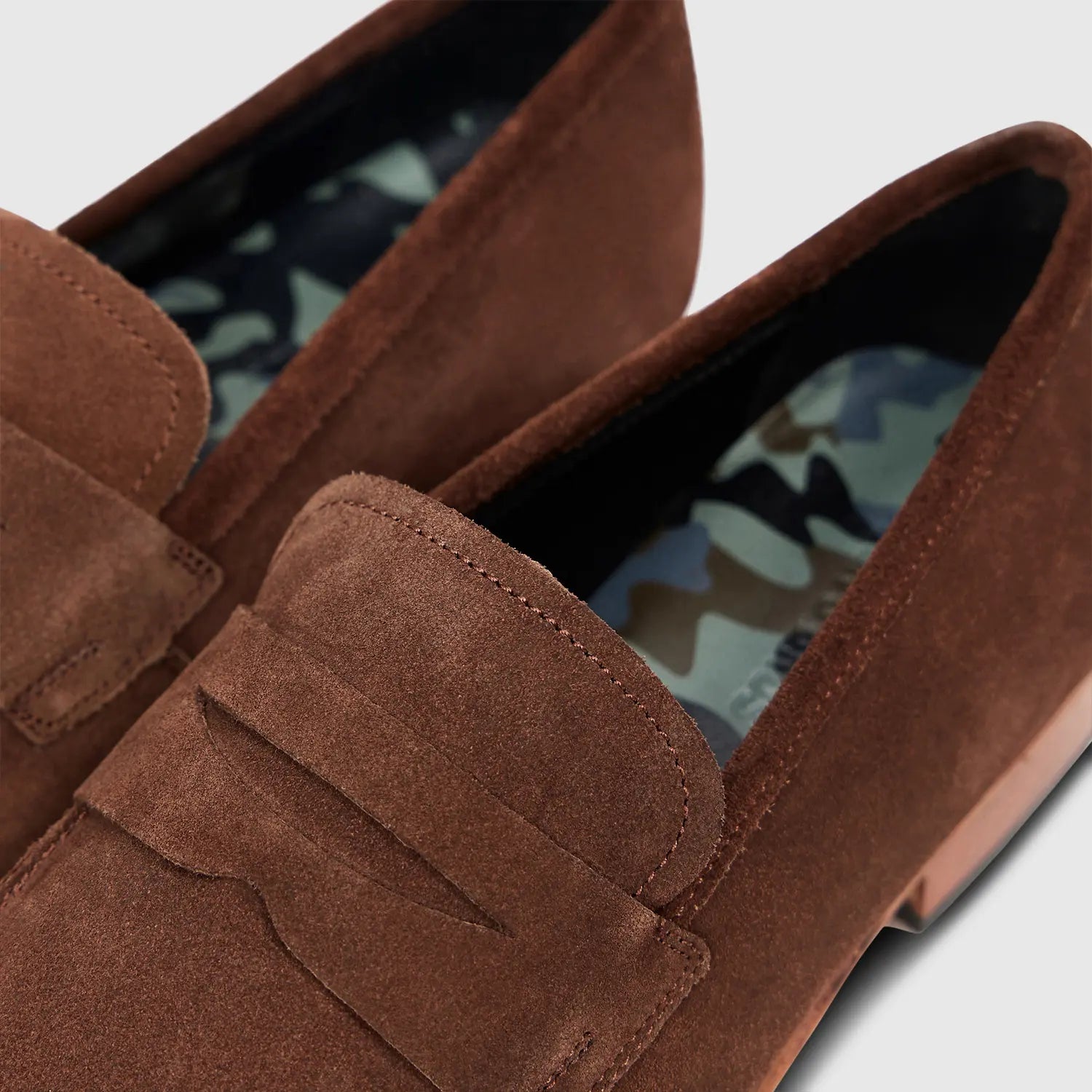 Renzo Suede Penny Brown