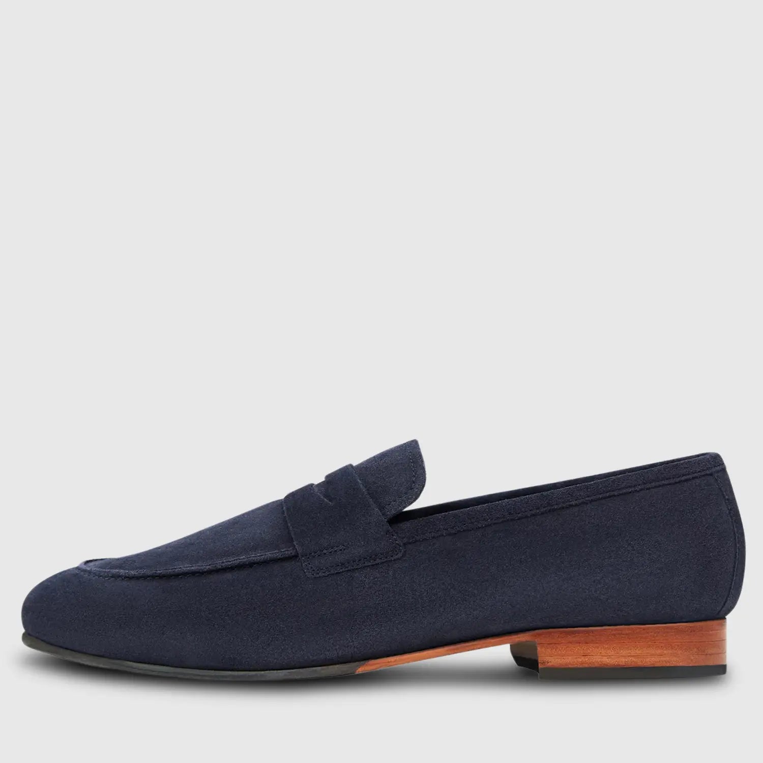 Renzo Suede Penny Dark Navy