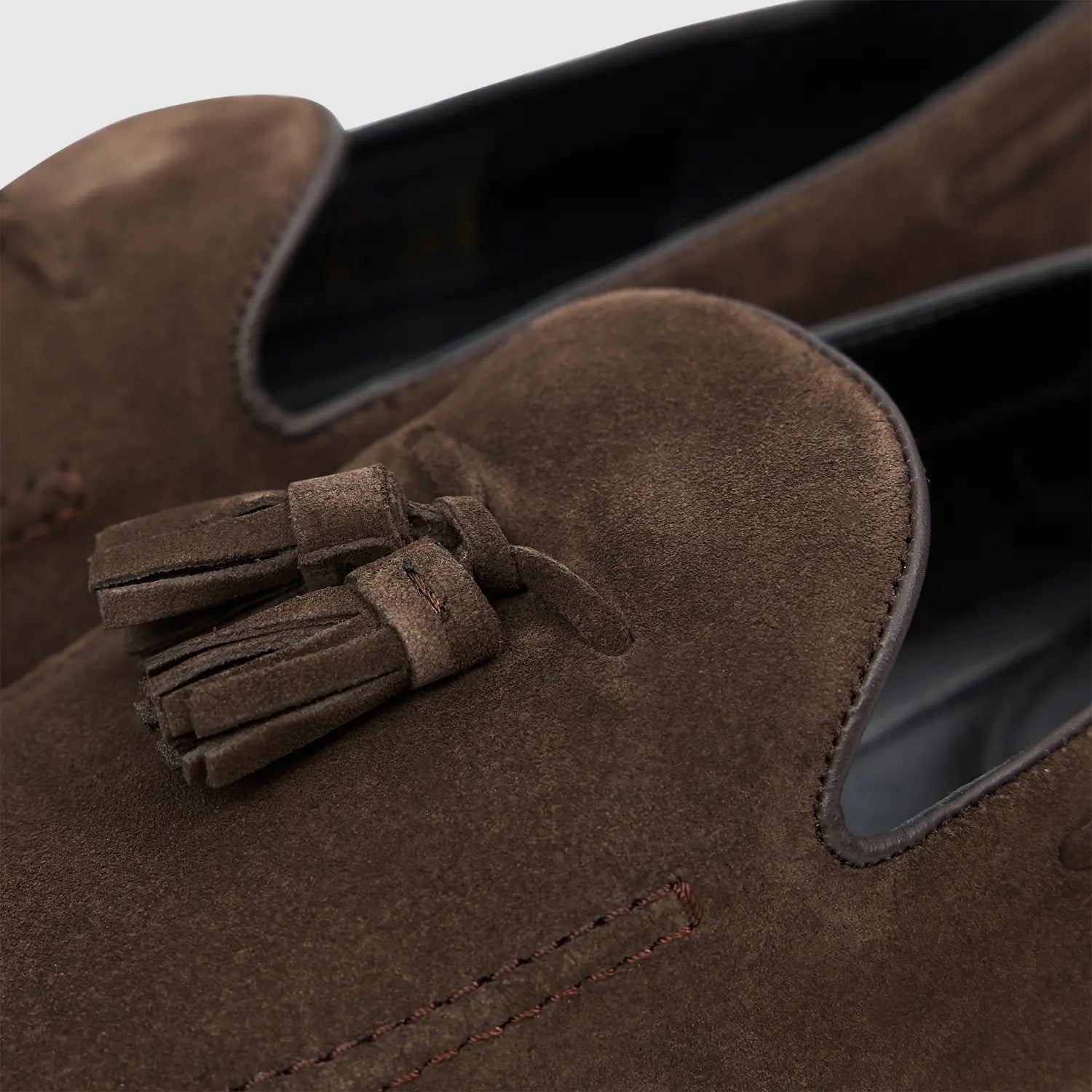 Renzo Suede Tassel Dark Brown