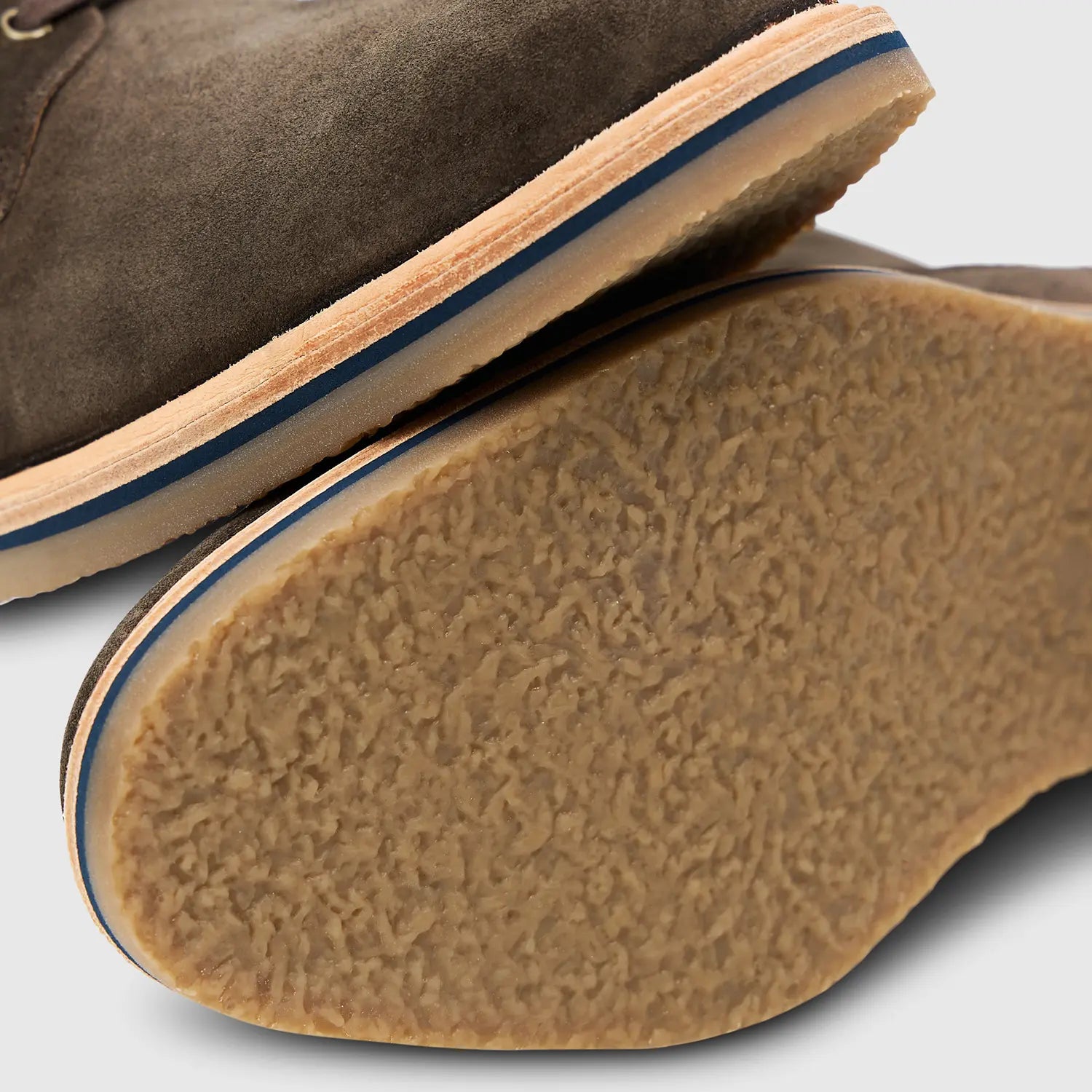 Berlin Suede Crepe Sole Dark Brown