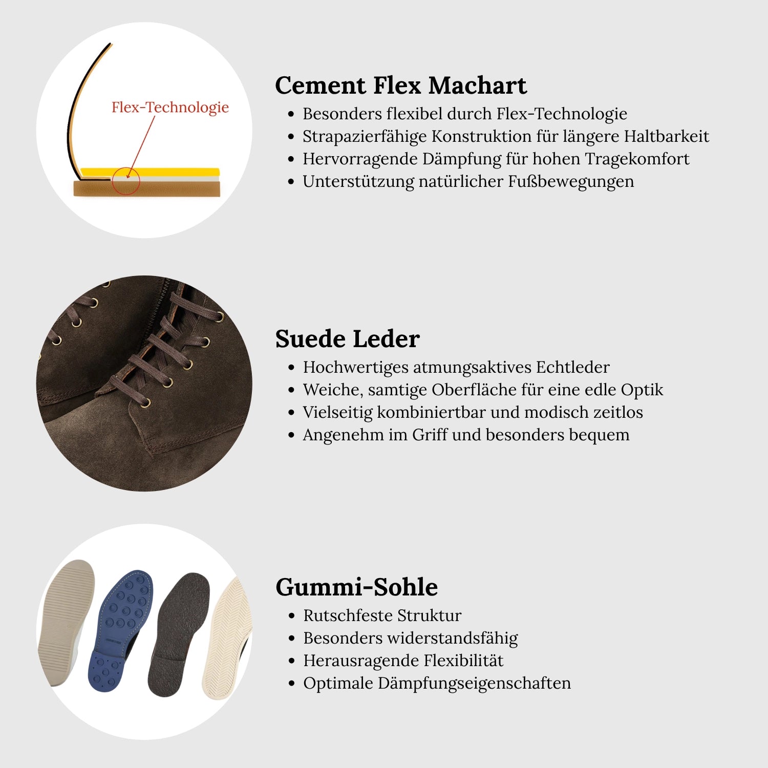 Berlin Suede Crepe Sole Dark Brown