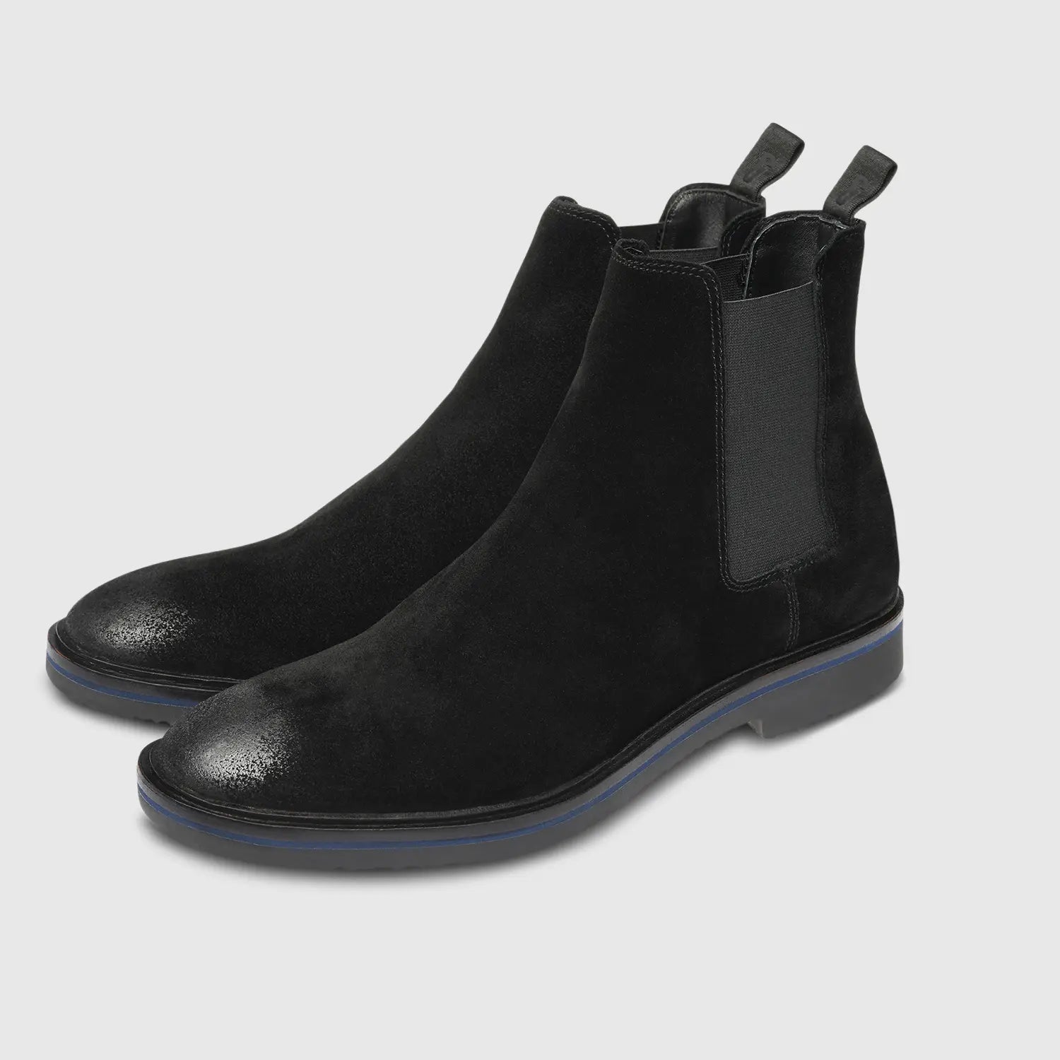 Alessio | Suede | Dark Sole | Black