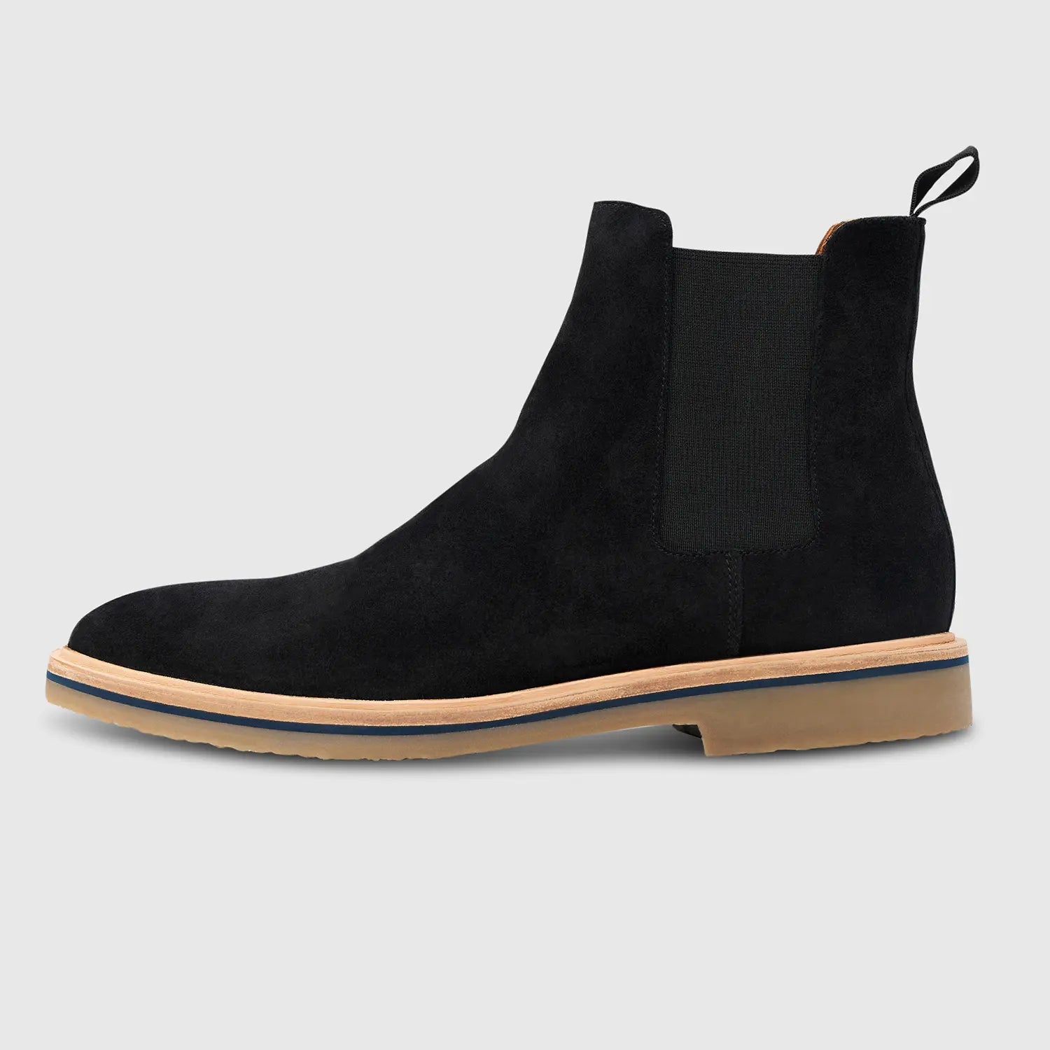 Alessio Suede Light Sole Black