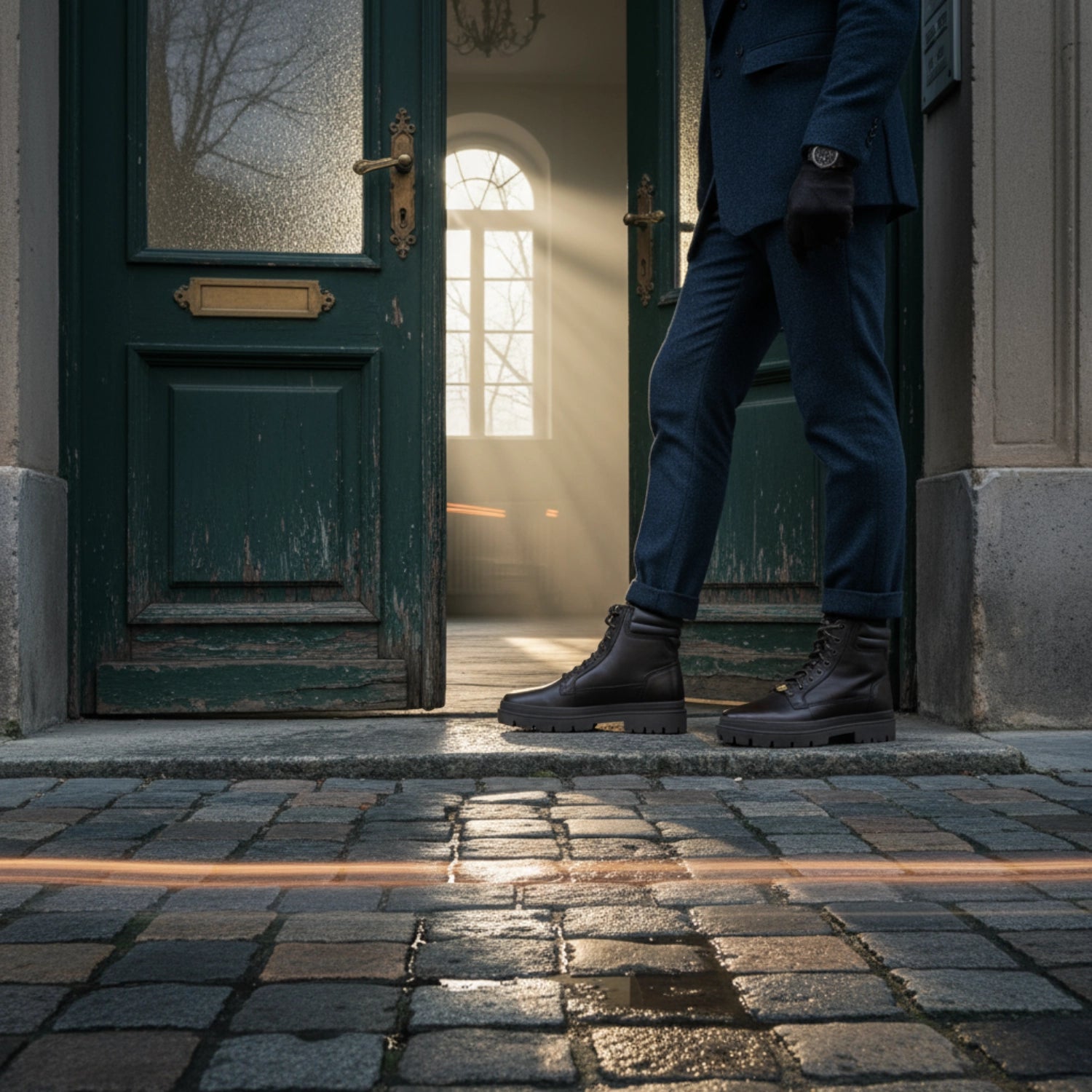 Climb Milled-Nappa Brown-Black