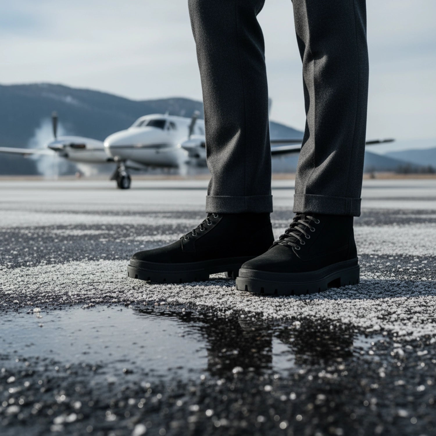 Climb Milled-Nappa Black