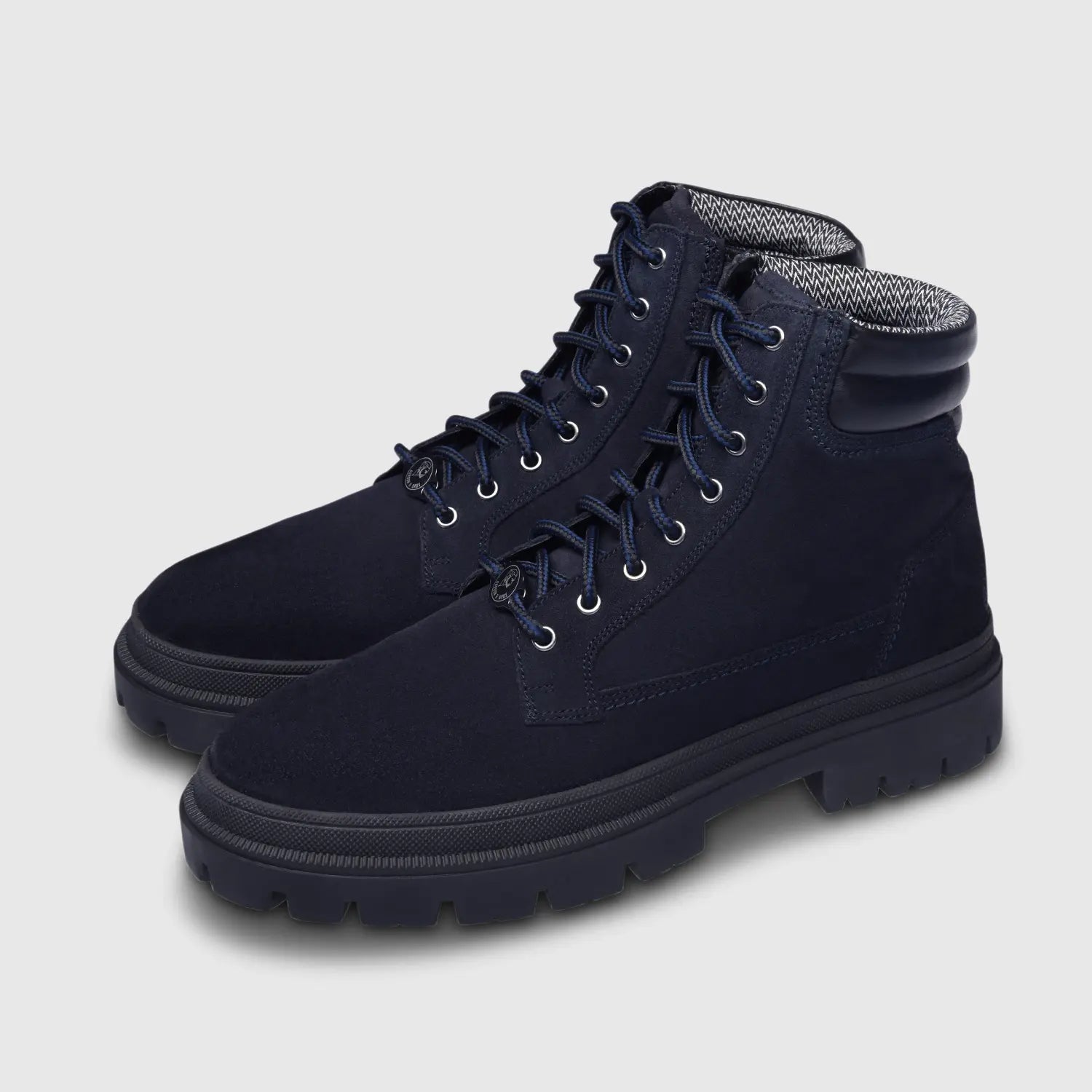 Climb Suede-Nappa Navy-Black