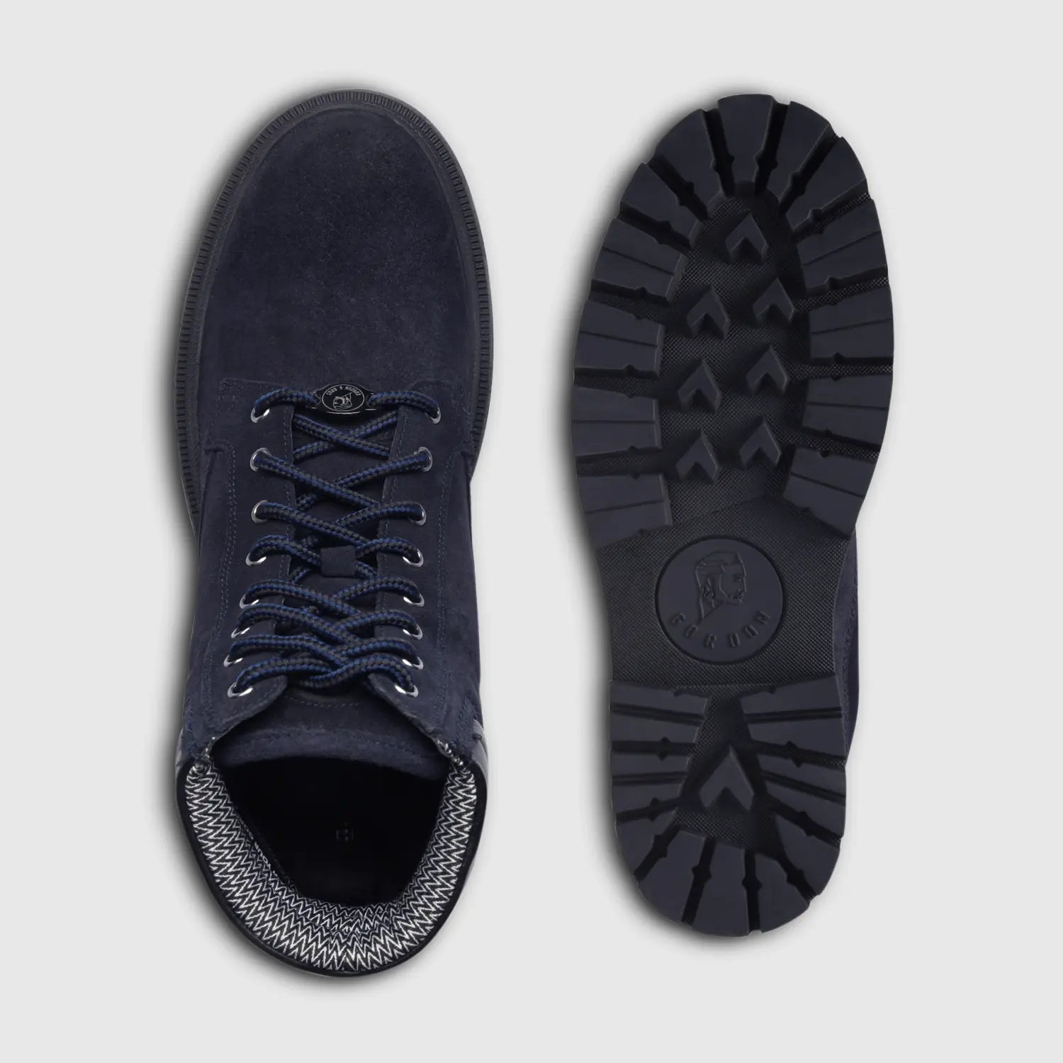 Climb Suede-Nappa Navy-Black