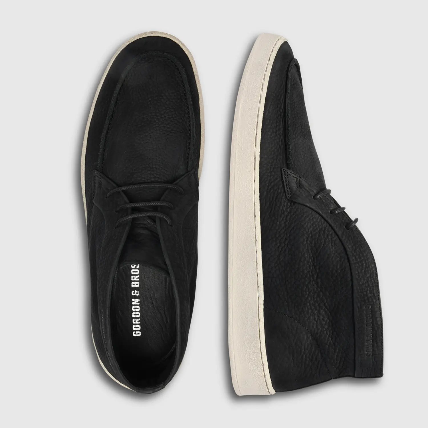 Garry Nubuck Chukka Boot Black