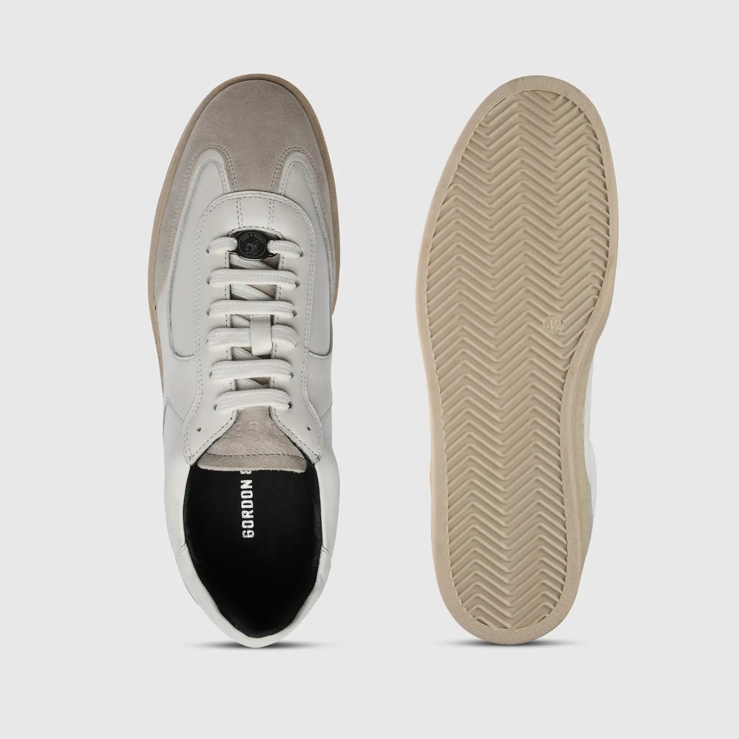 Garry Suede White