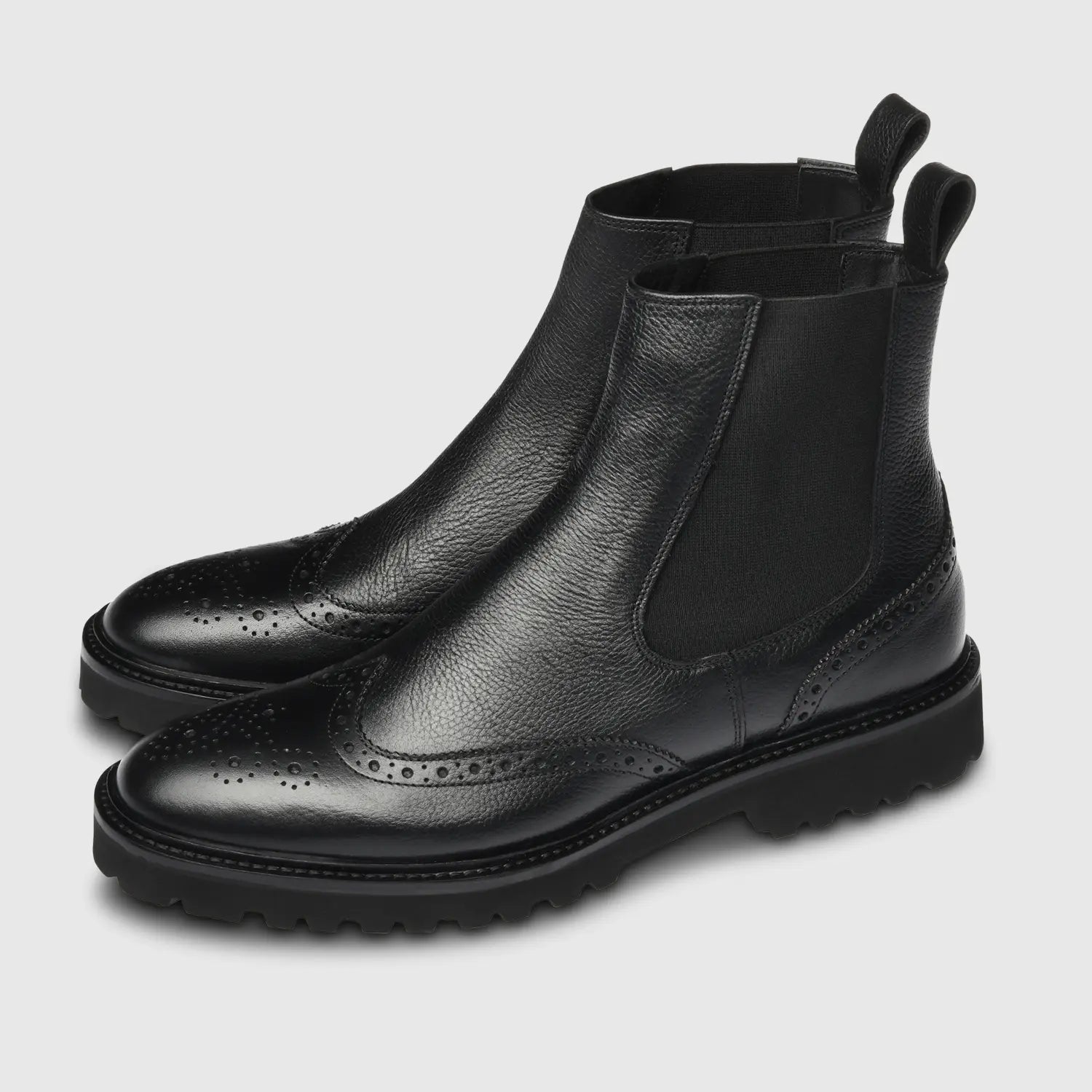 Alessio Milled Single Loop Black