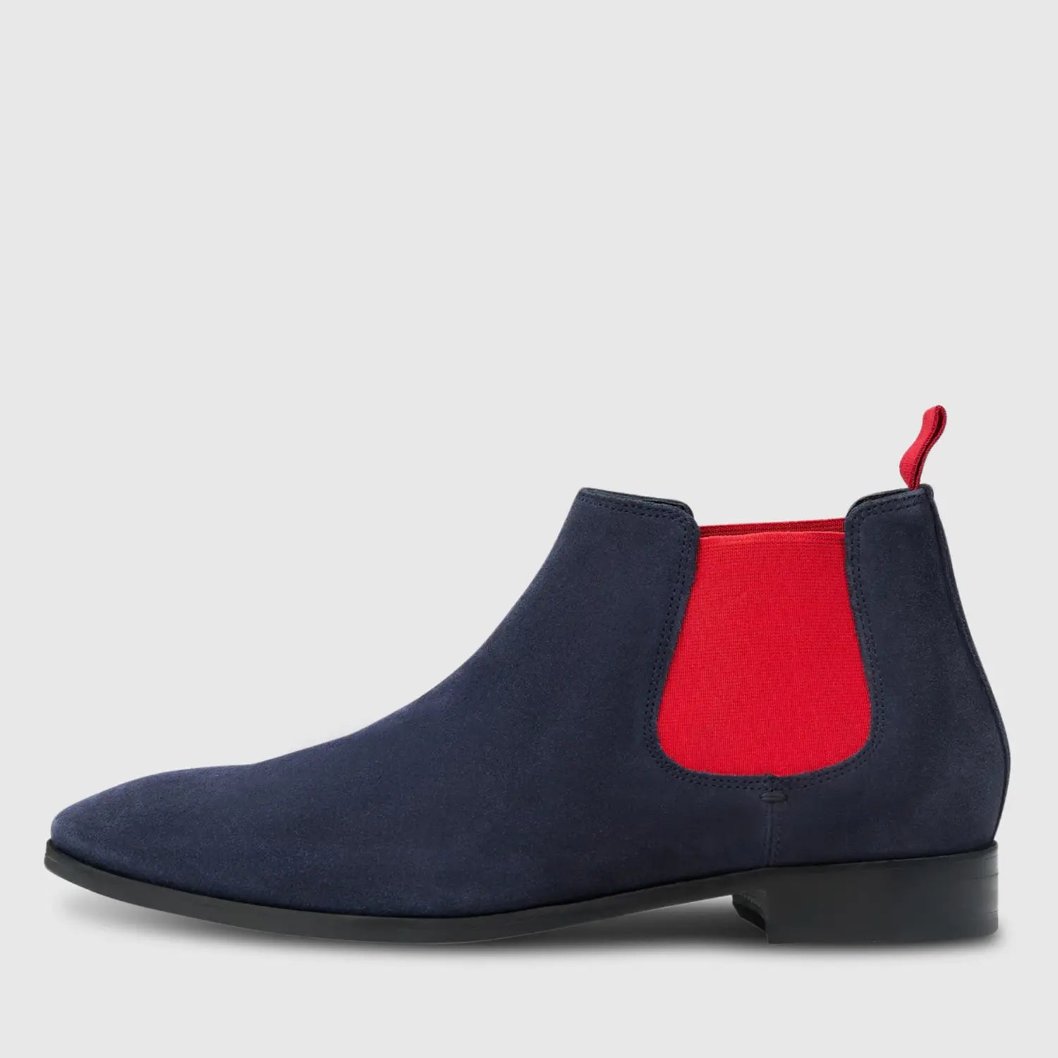 Rome Suede Navy/Red