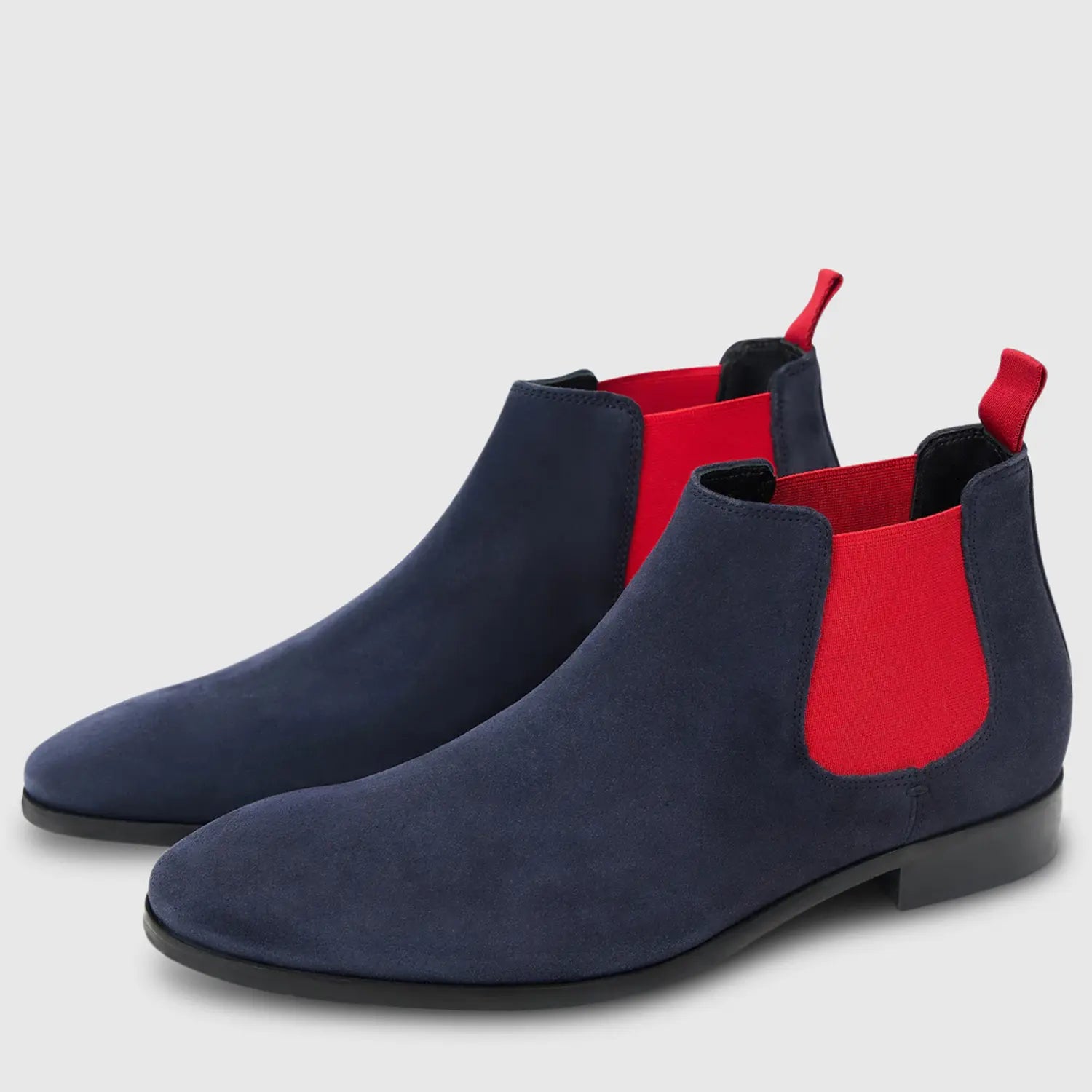Rome Suede Navy/Red