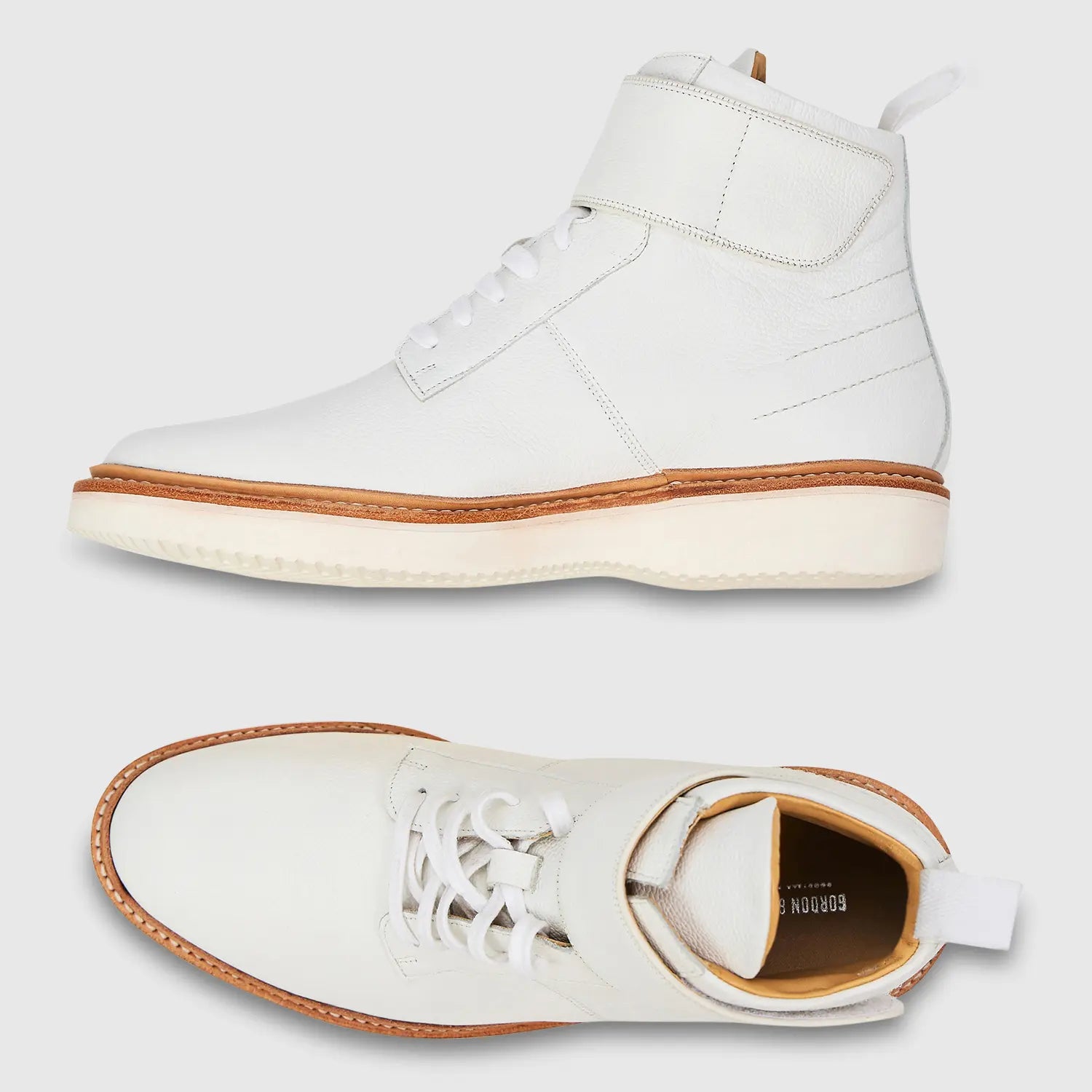 Luca Milled Light Weight Eva Sole White
