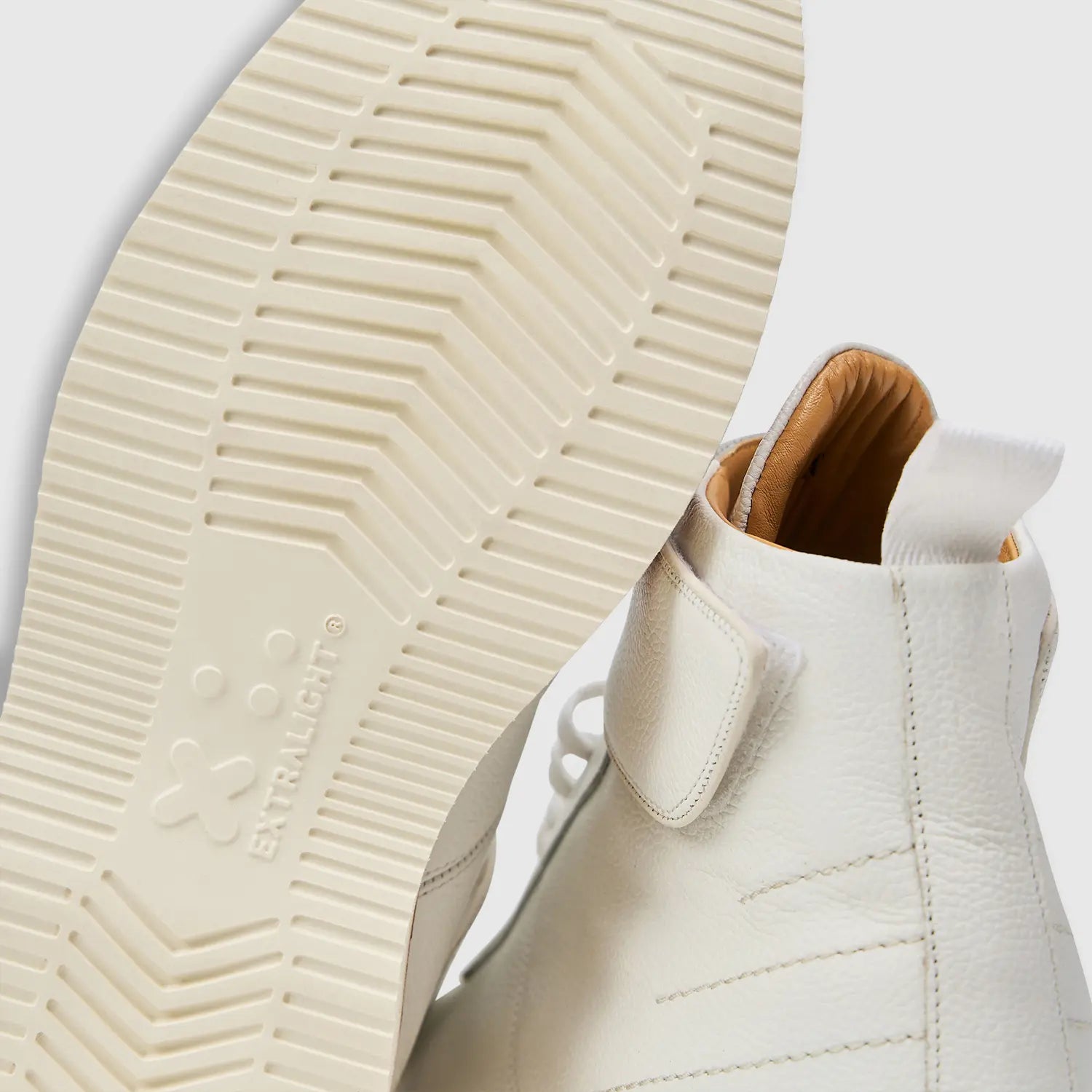 Luca Milled Light Weight Eva Sole White