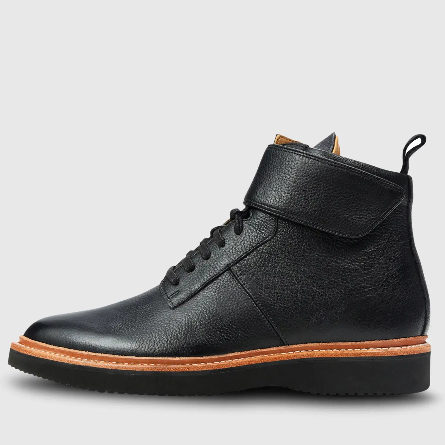Luca Milled Light Weight Eva Sole Black