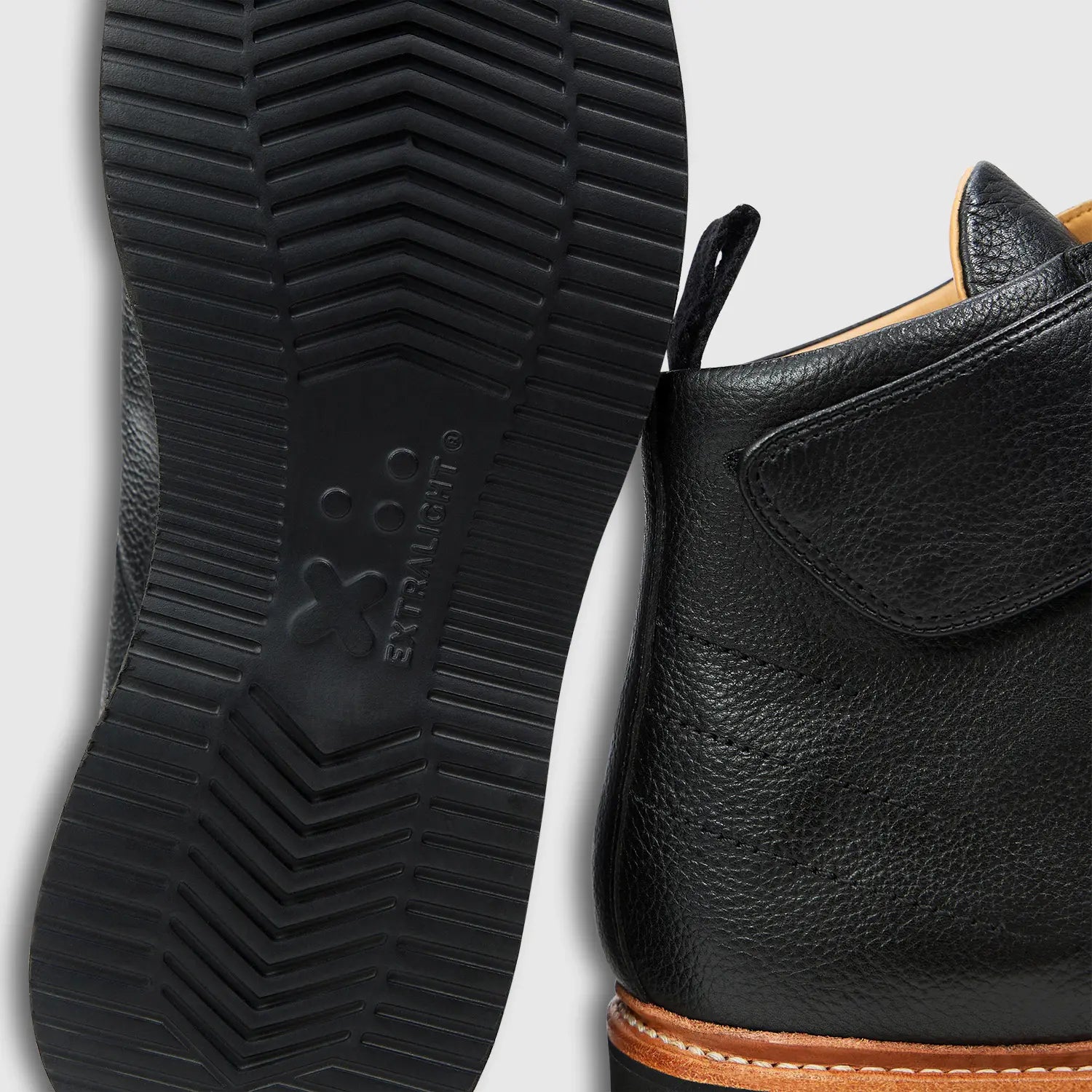 Luca Milled Light Weight Eva Sole Black