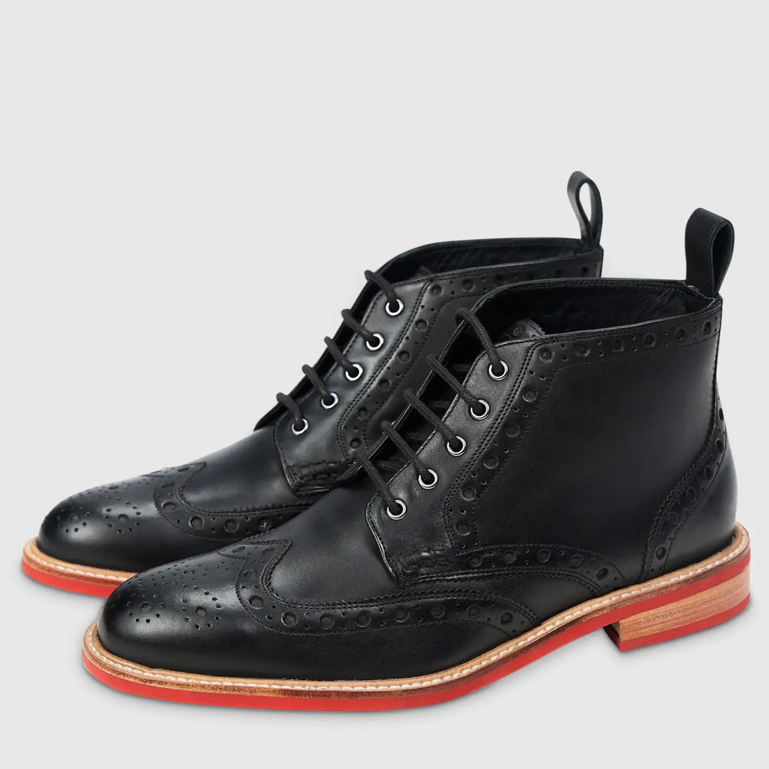 Harry | Premium | Red Sole | Black