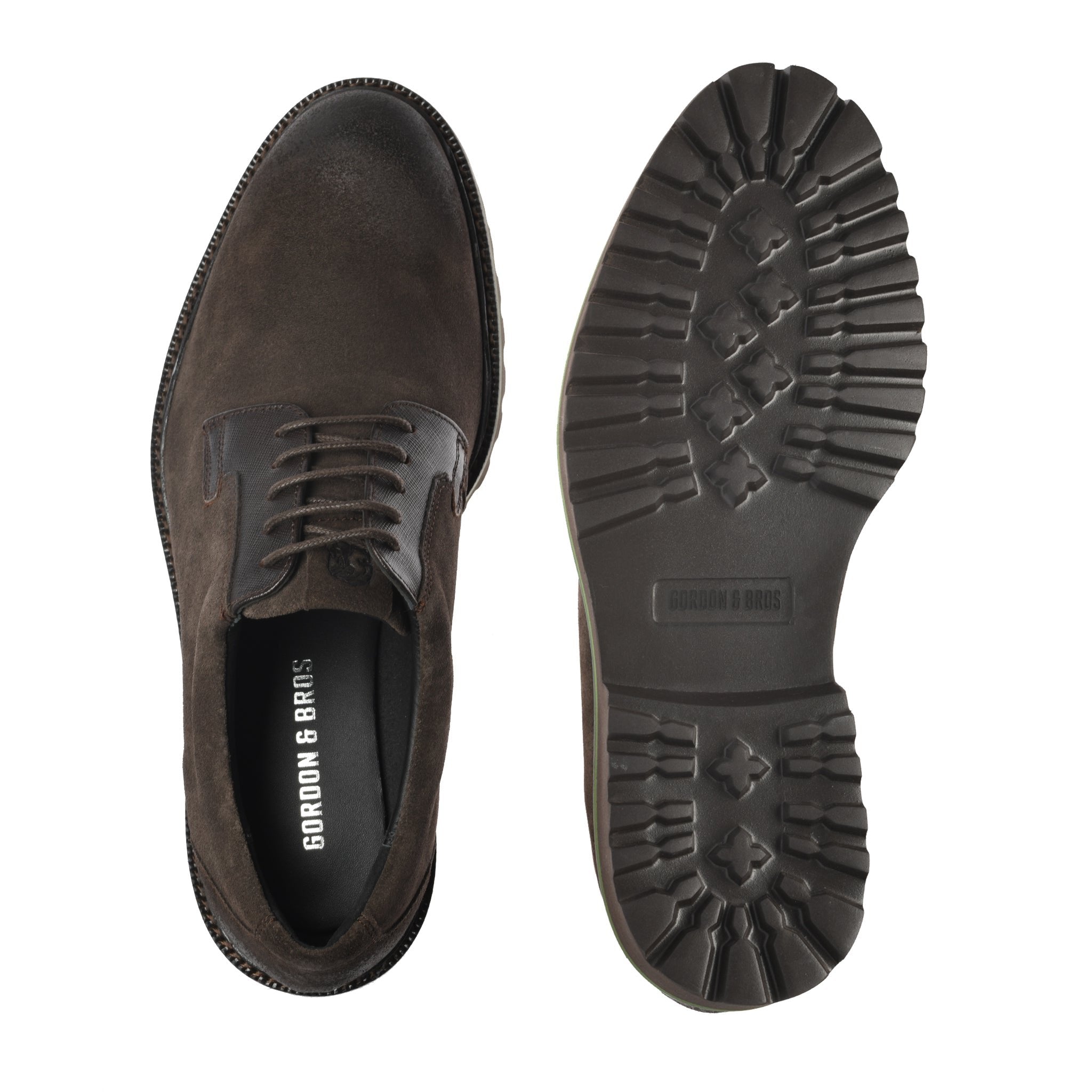 Berlin Suede Eva Sole Dark Brown