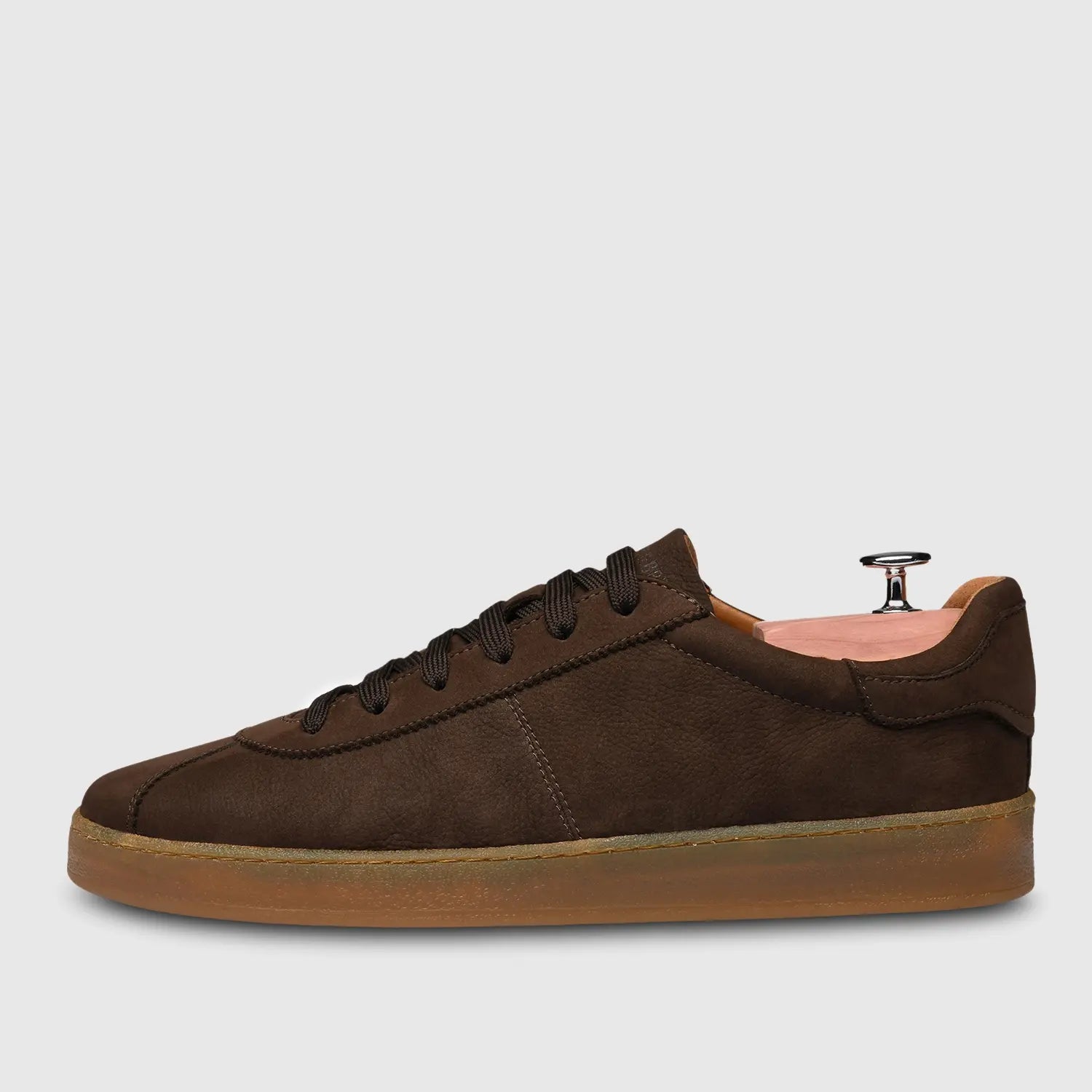 Garry Milled/Nubuck Dark Brown