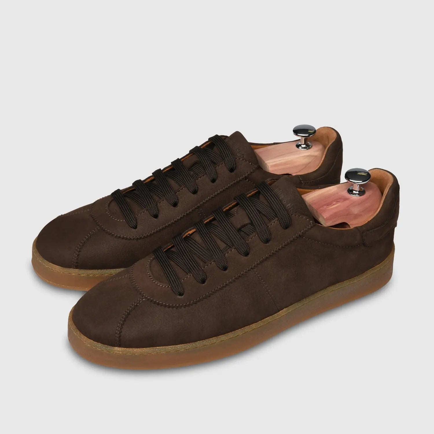 Garry Milled/Nubuck Dark Brown