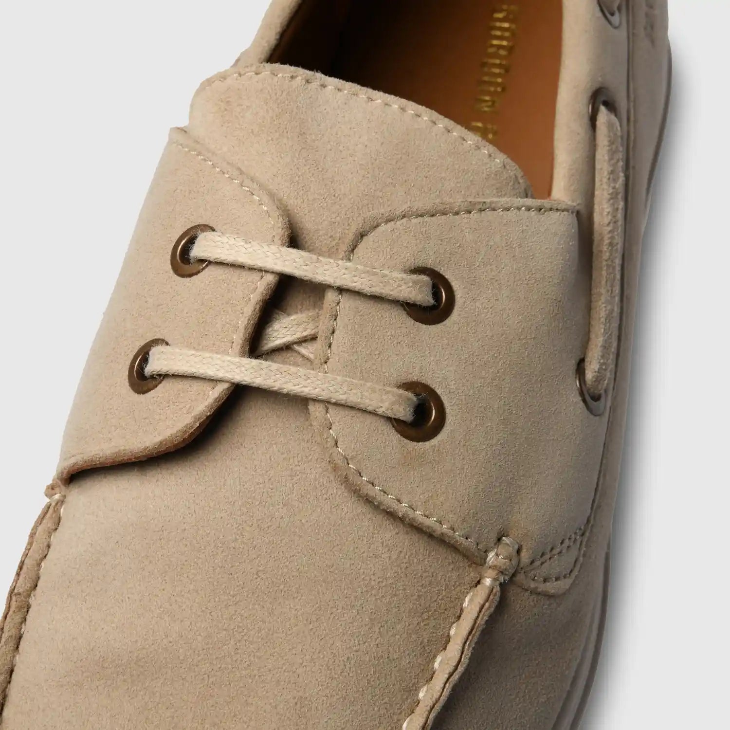 Matthieu | Lace Up | Suede | Sea Sand