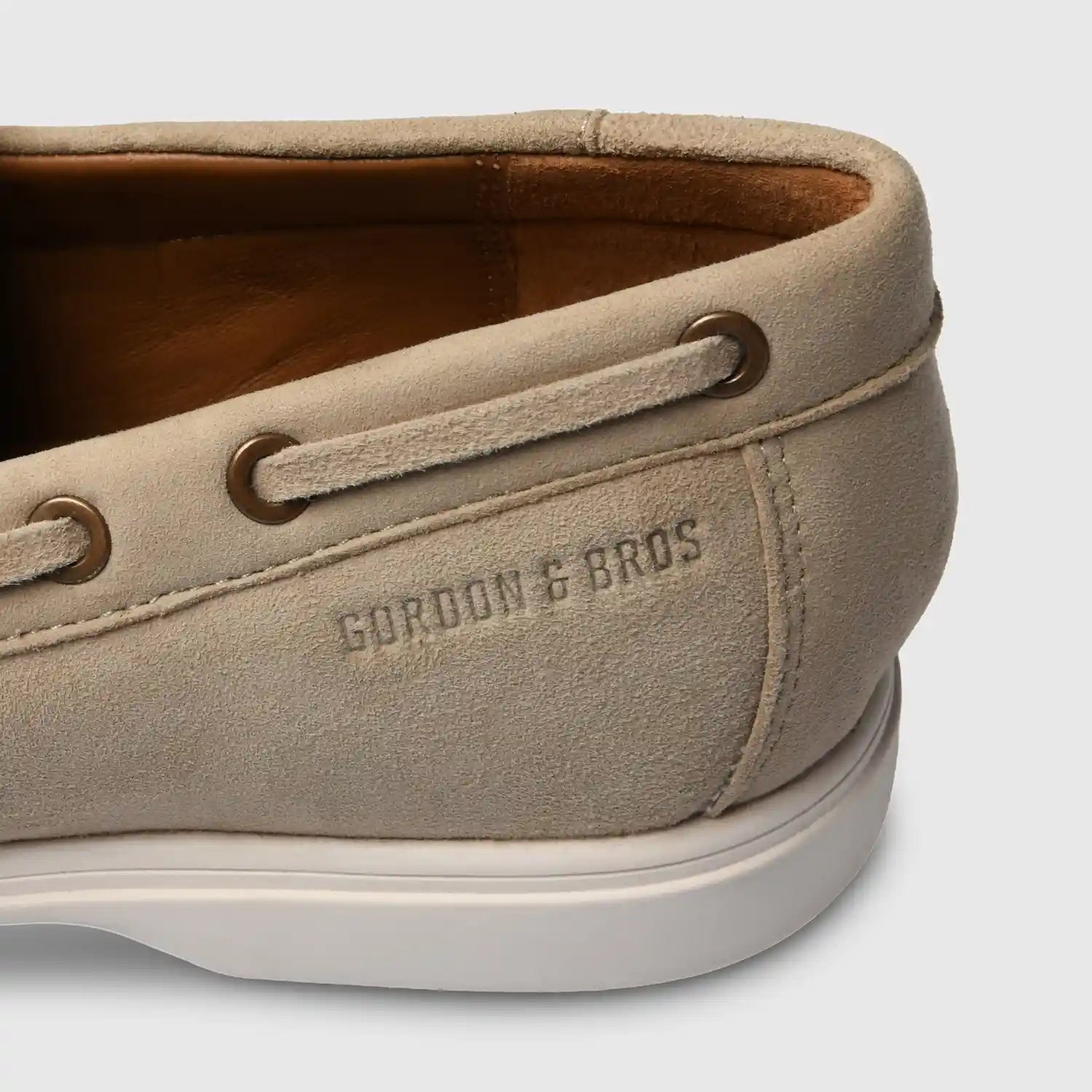 Matthieu | Lace Up | Suede | Sea Sand