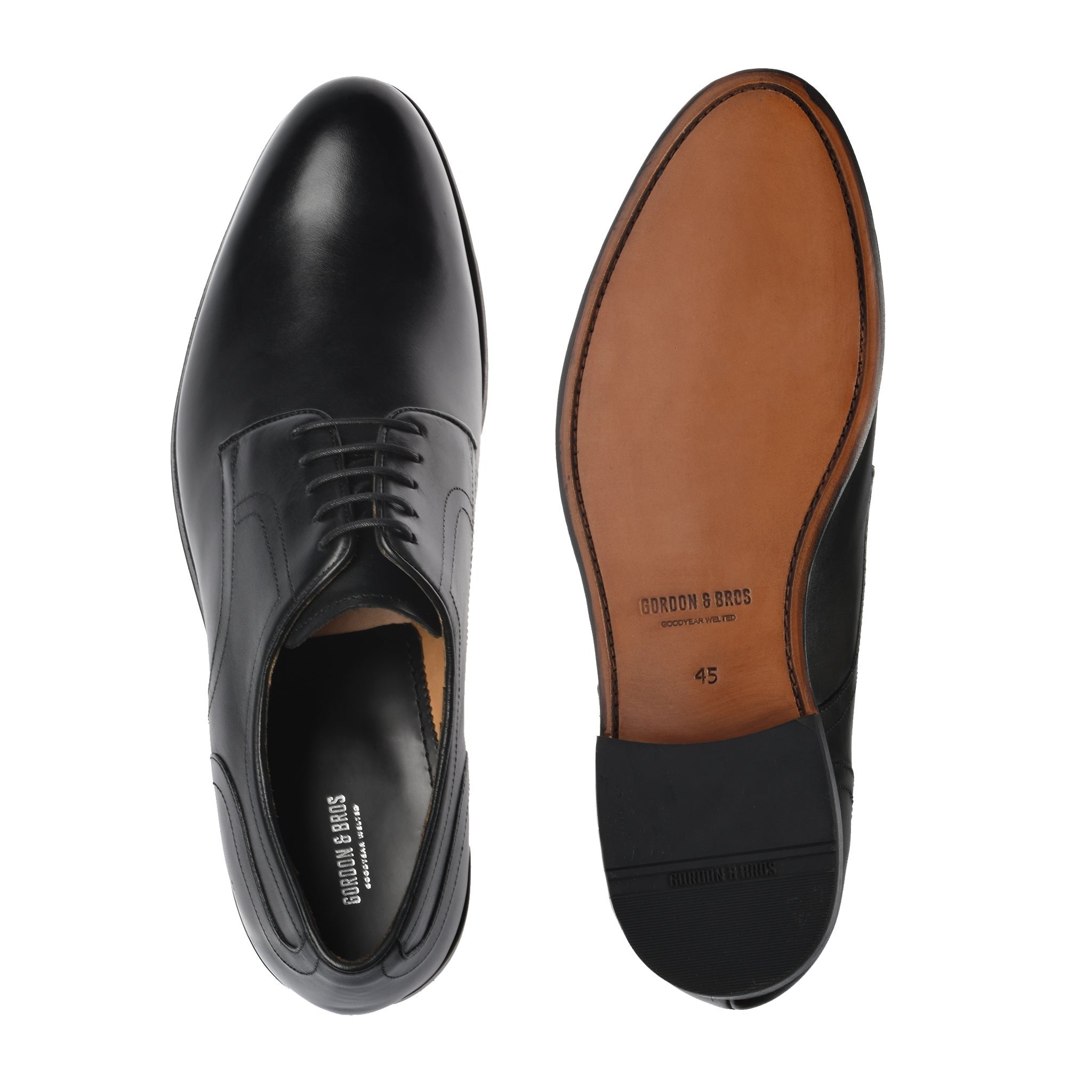 Levet Torino Plain Derby Black