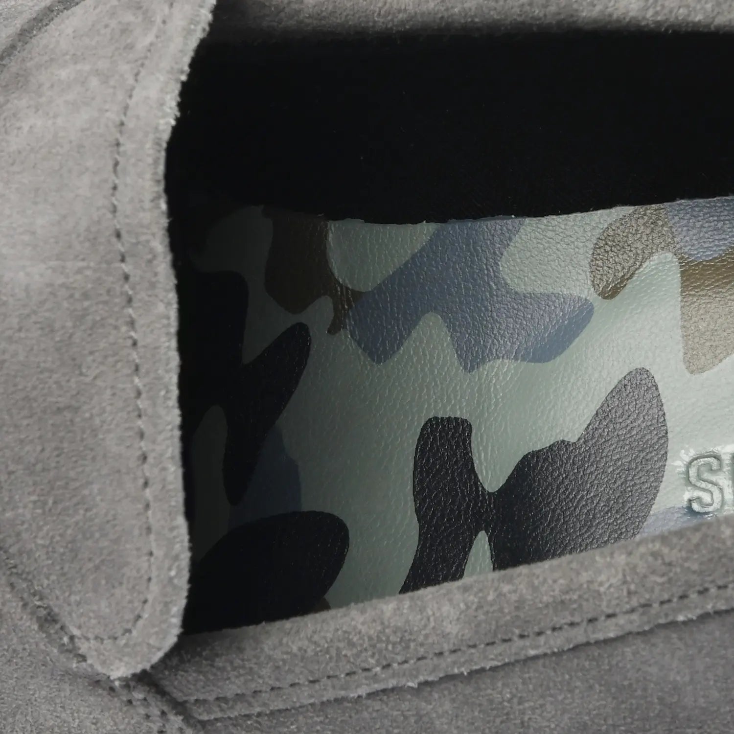 Renzo Suede Penny Grey
