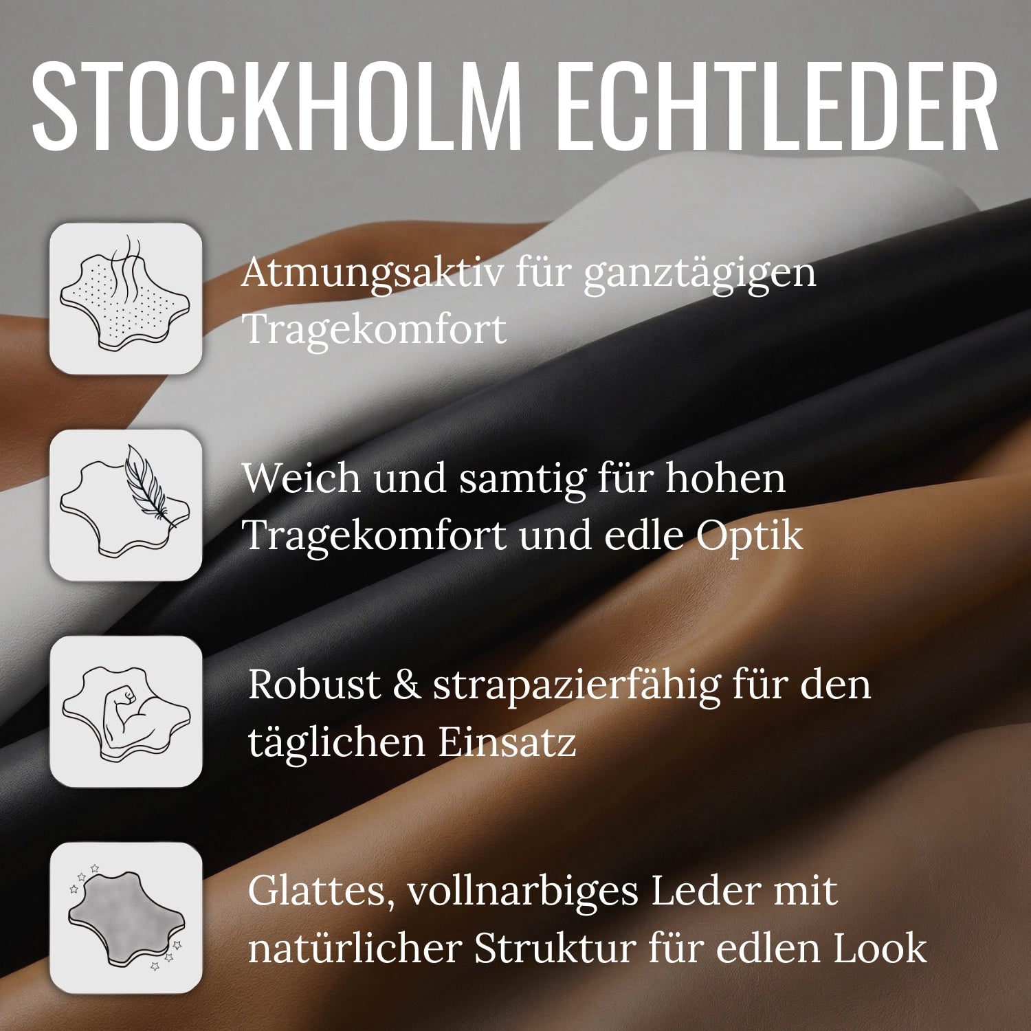 Garry Stockholm Black-White