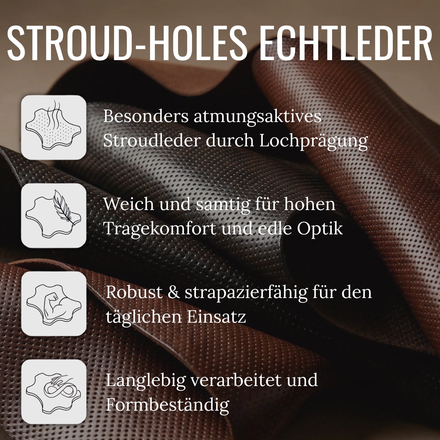 Vince Stroud-Holes Brown Grey