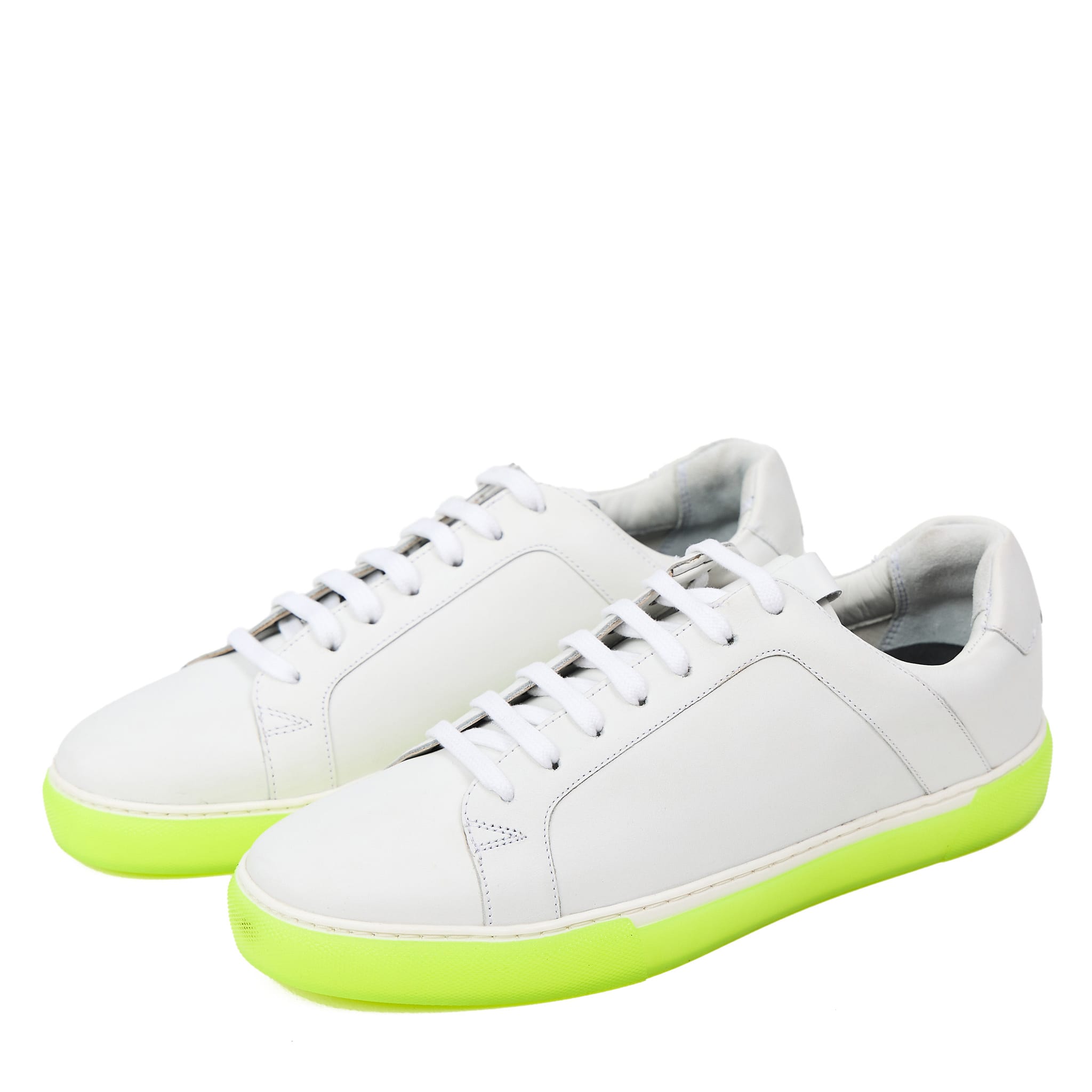 Tom | Milled | White/Neon