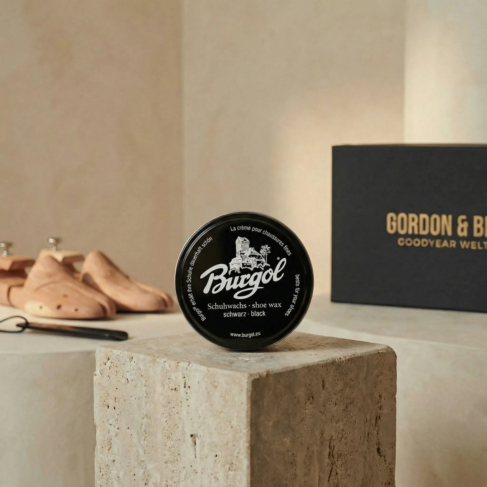 Burgol Schuhwachs Black