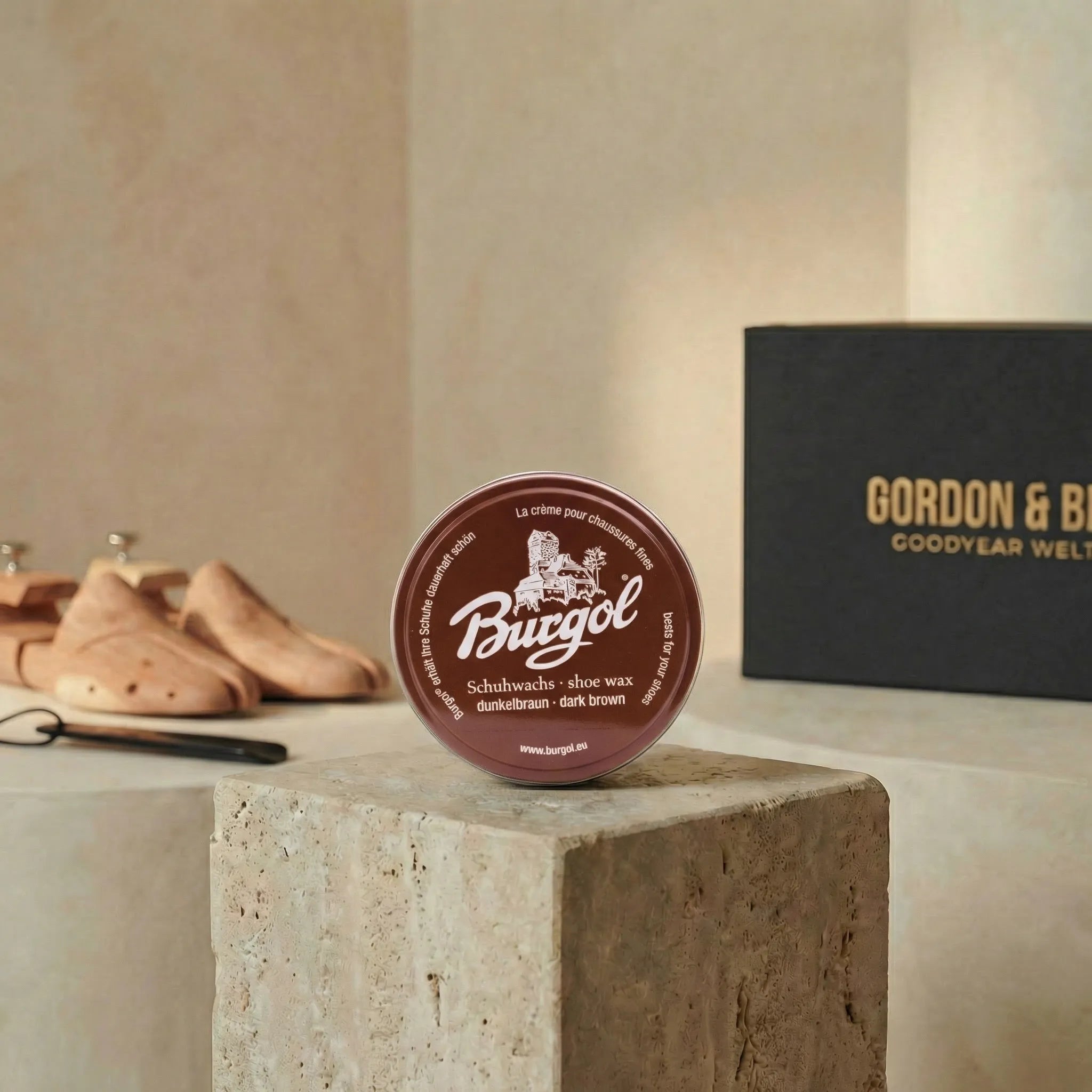 Burgol Schuhwachs Dark Brown