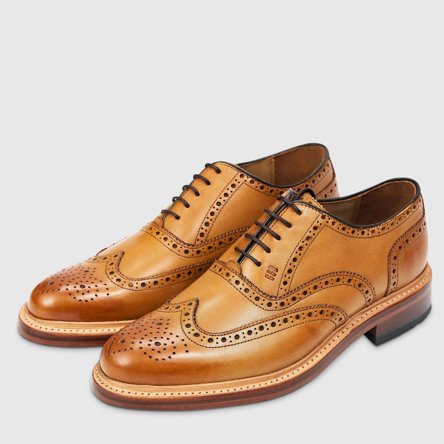 Levet Torino Full-Brogue Oxford Tan