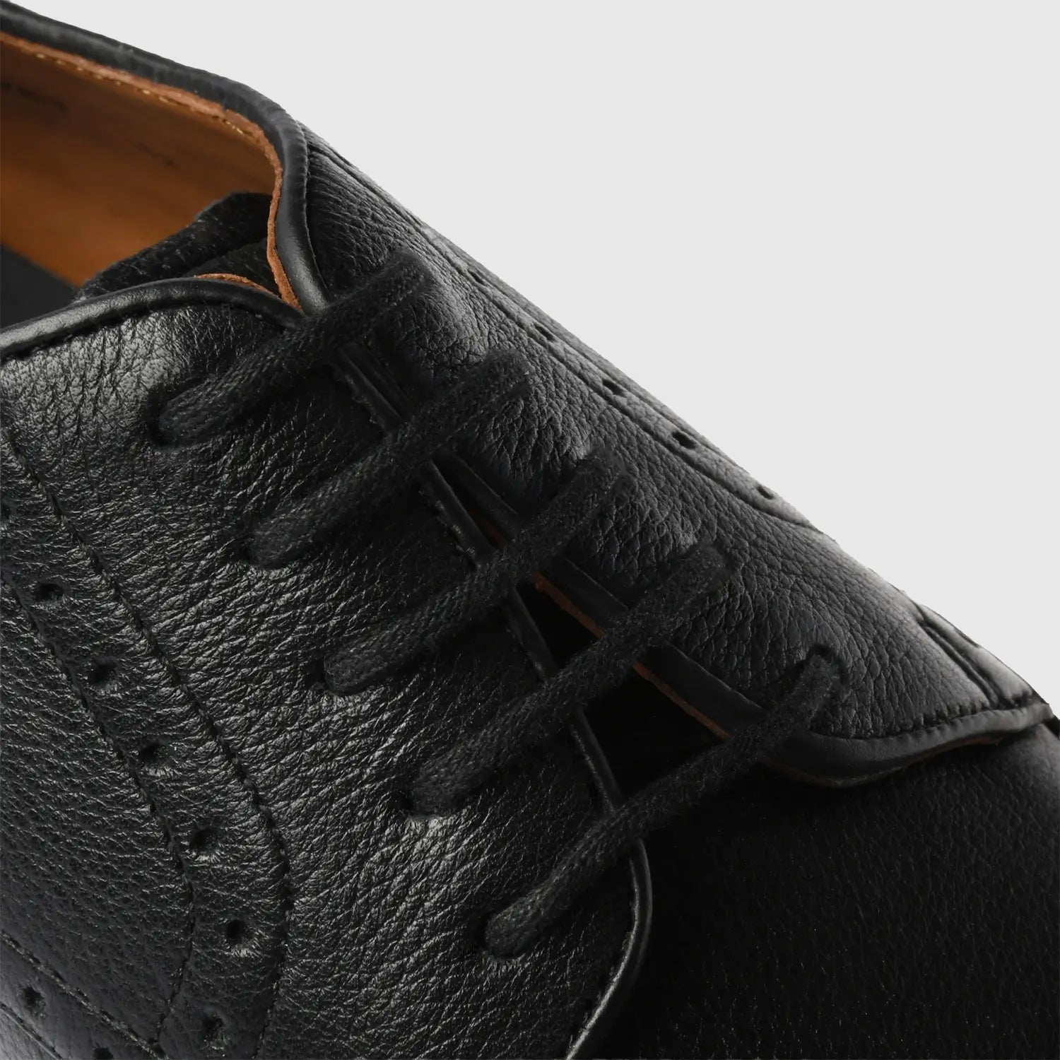 Levet Continental Brogue Black