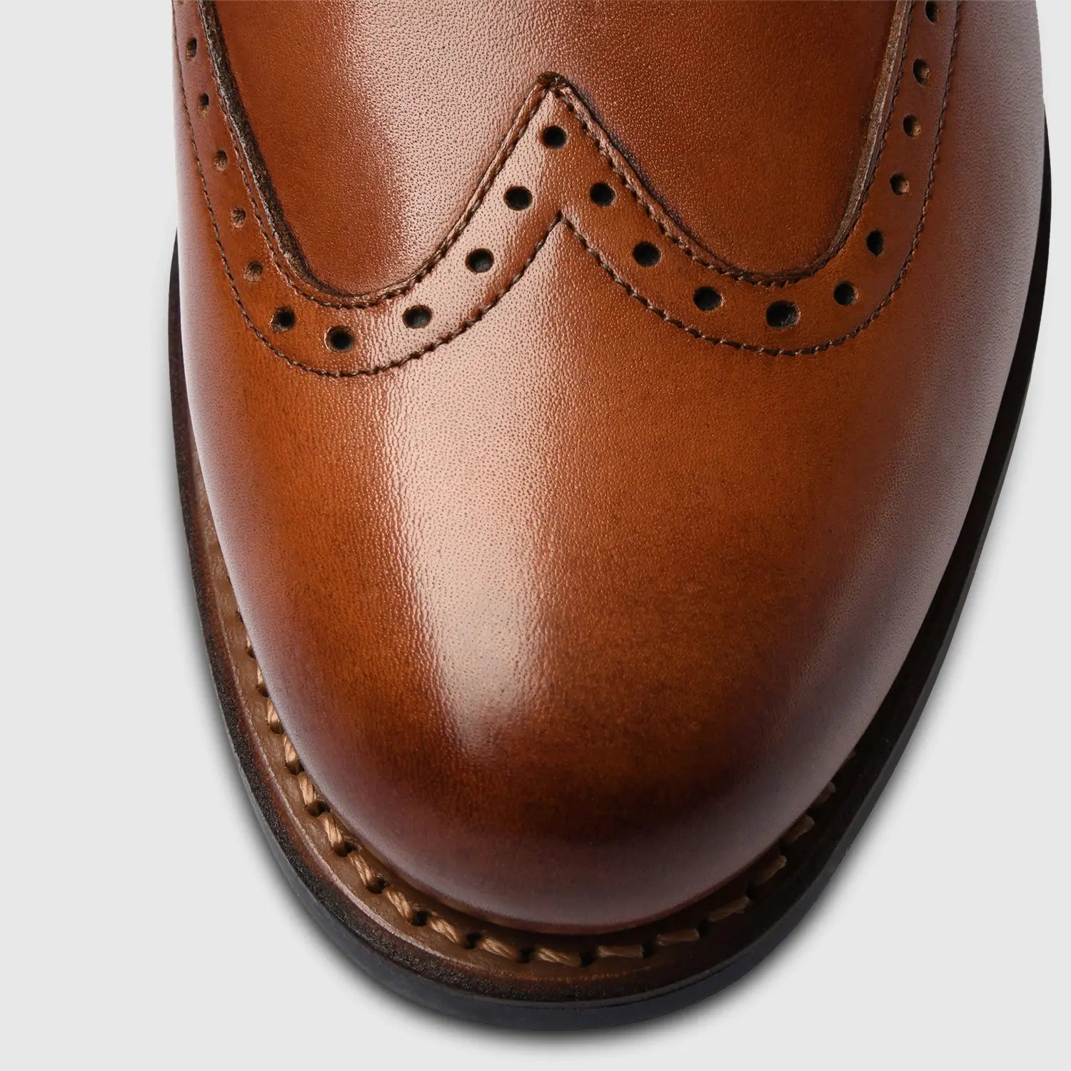 Levet Premium Brogue British Tan